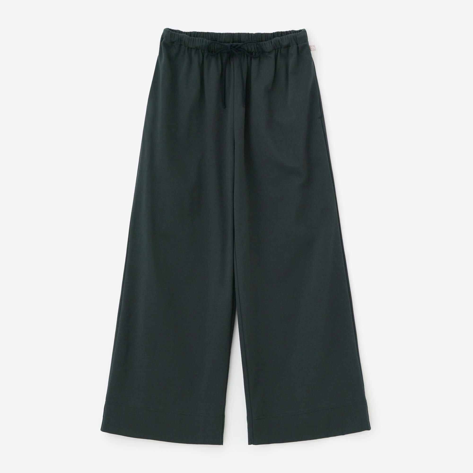 펀치 로마 와이드 팬츠 2.0／짙은 초록색