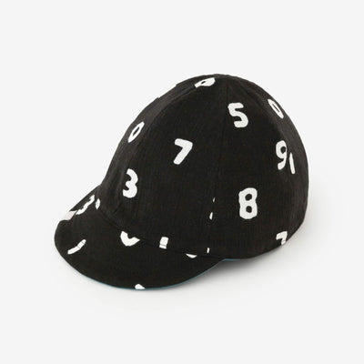 高島縮棉 20/20 雙面用 鴨舌帽／SO-SU-U 十數 黑色