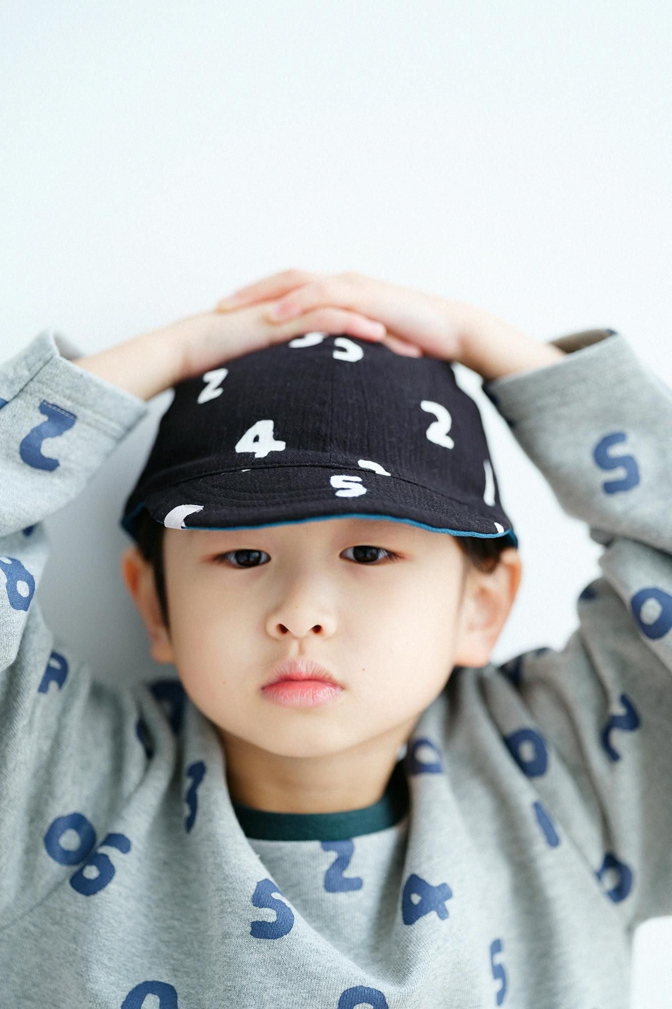 高島縮棉 20/20 雙面用 鴨舌帽／SO-SU-U 十數 黑色