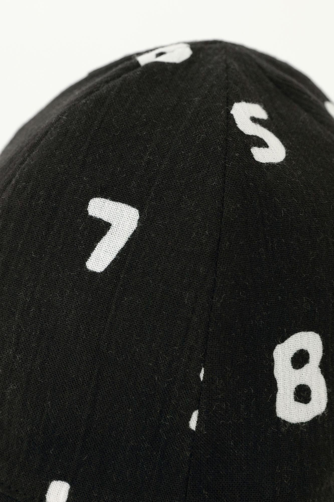 高島縮棉 20/20 雙面用 鴨舌帽／SO-SU-U 十數 黑色