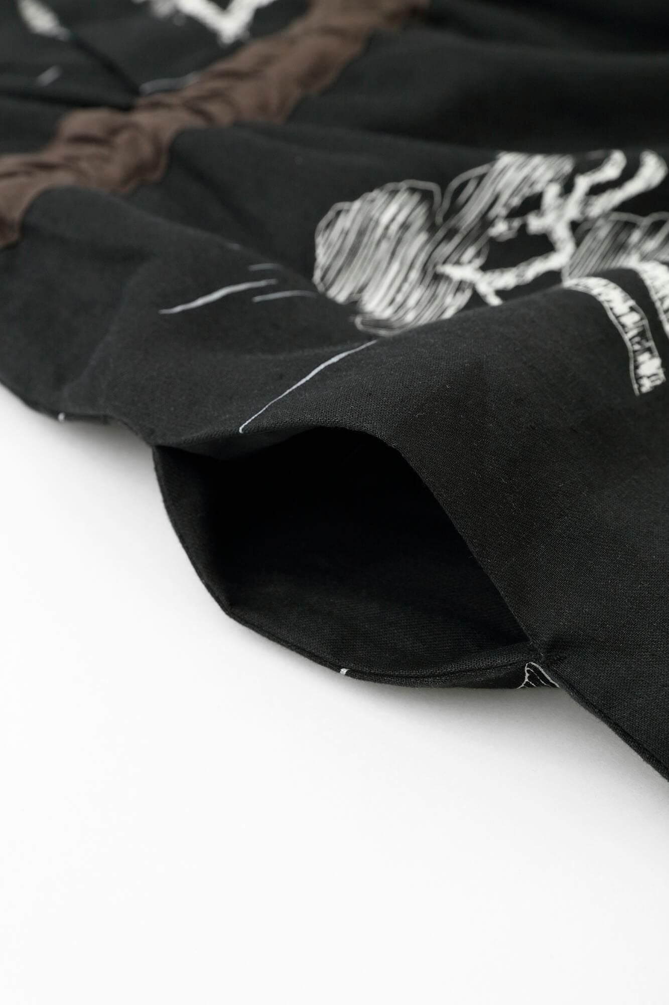 亚麻浴衣御手/松布