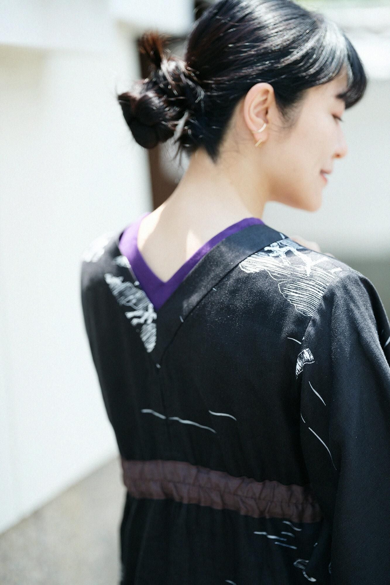 SOU・SOU 麻ゆかたみたて　中古美品　Lサイズ 麻 ゆかたみたて／松風（しょうふう）