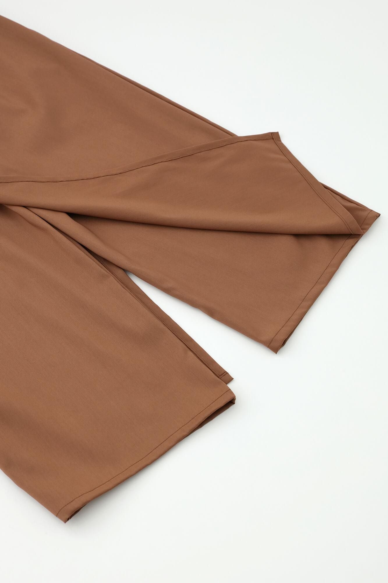 [En ligne seulement] Mélange de lin Shin Tsutsushita/Marron kaki