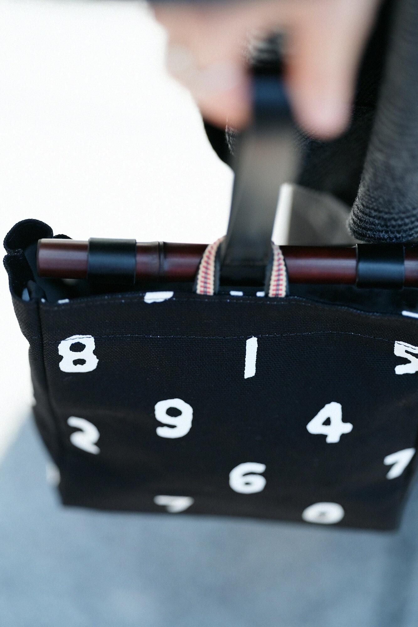 Michiyuki Dyed Bamboo Handle Bag Mini / SO-SU-U 2