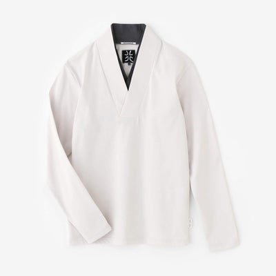 110双 超長綿（ちょうちょうめん） 半衿狭風靡（はんえりせばふうび） 抜衣紋（ぬきえもん）／桜鼠（さくらねず）