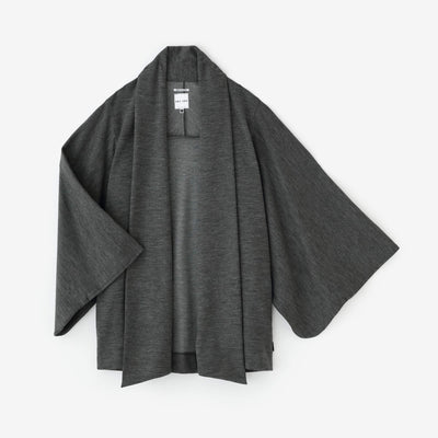 【net限定】コーデュラ混 梳毛（そもう） 小袖蘭陀（こそでらんだ）／杢墨（もくずみ）