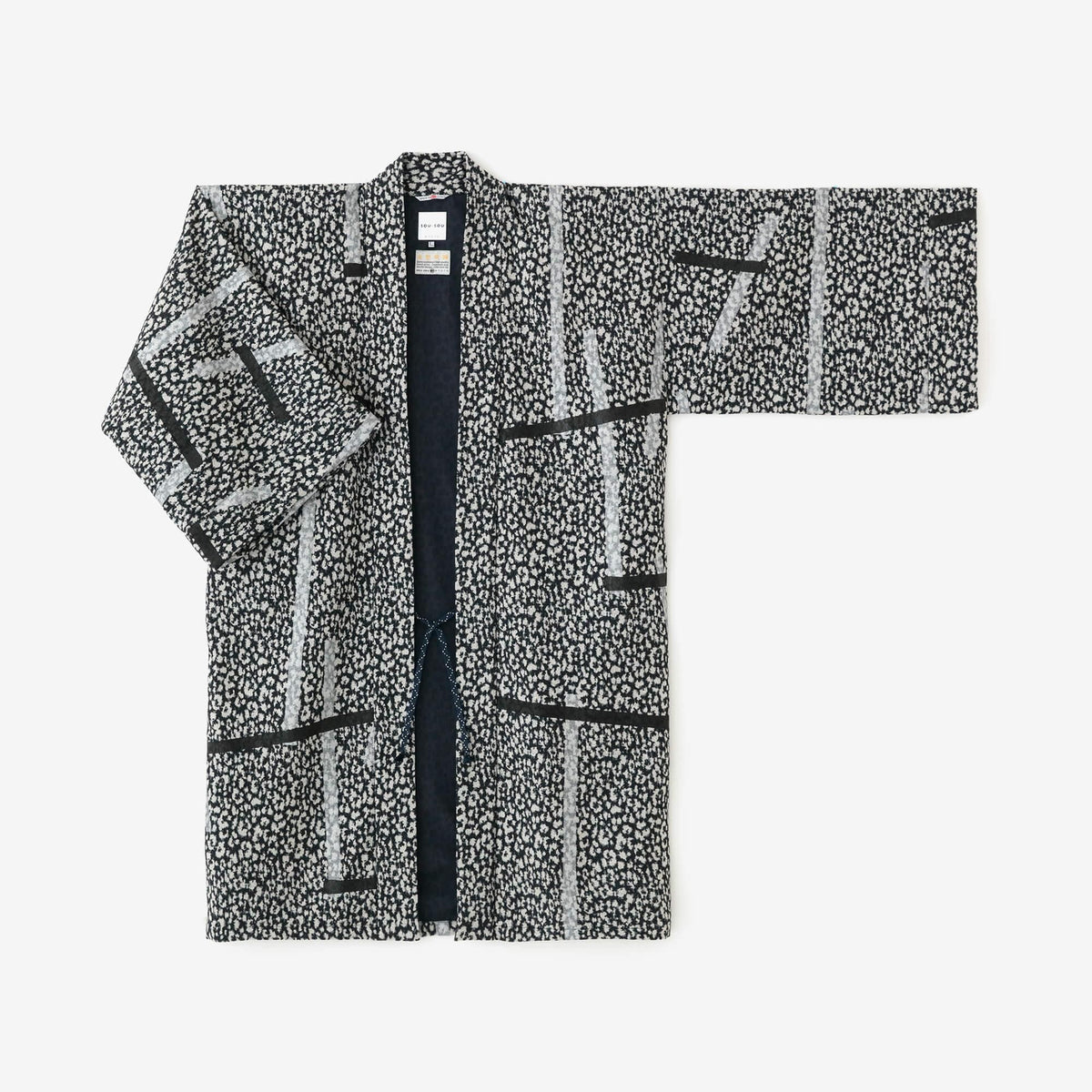 net限定20%OFF】ジャカール 袢纏（はんてん） 間（けん） 袷