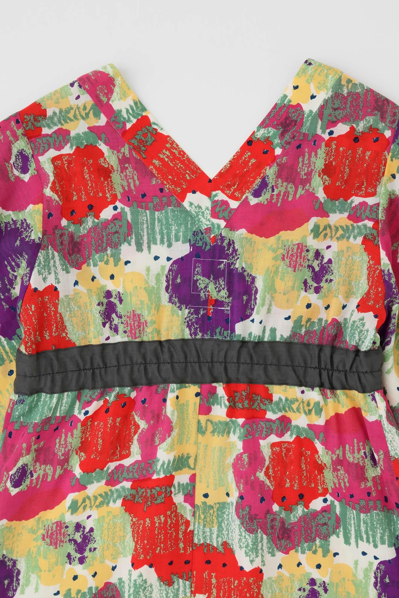 毛斯綸和服形洋裝／憧憬