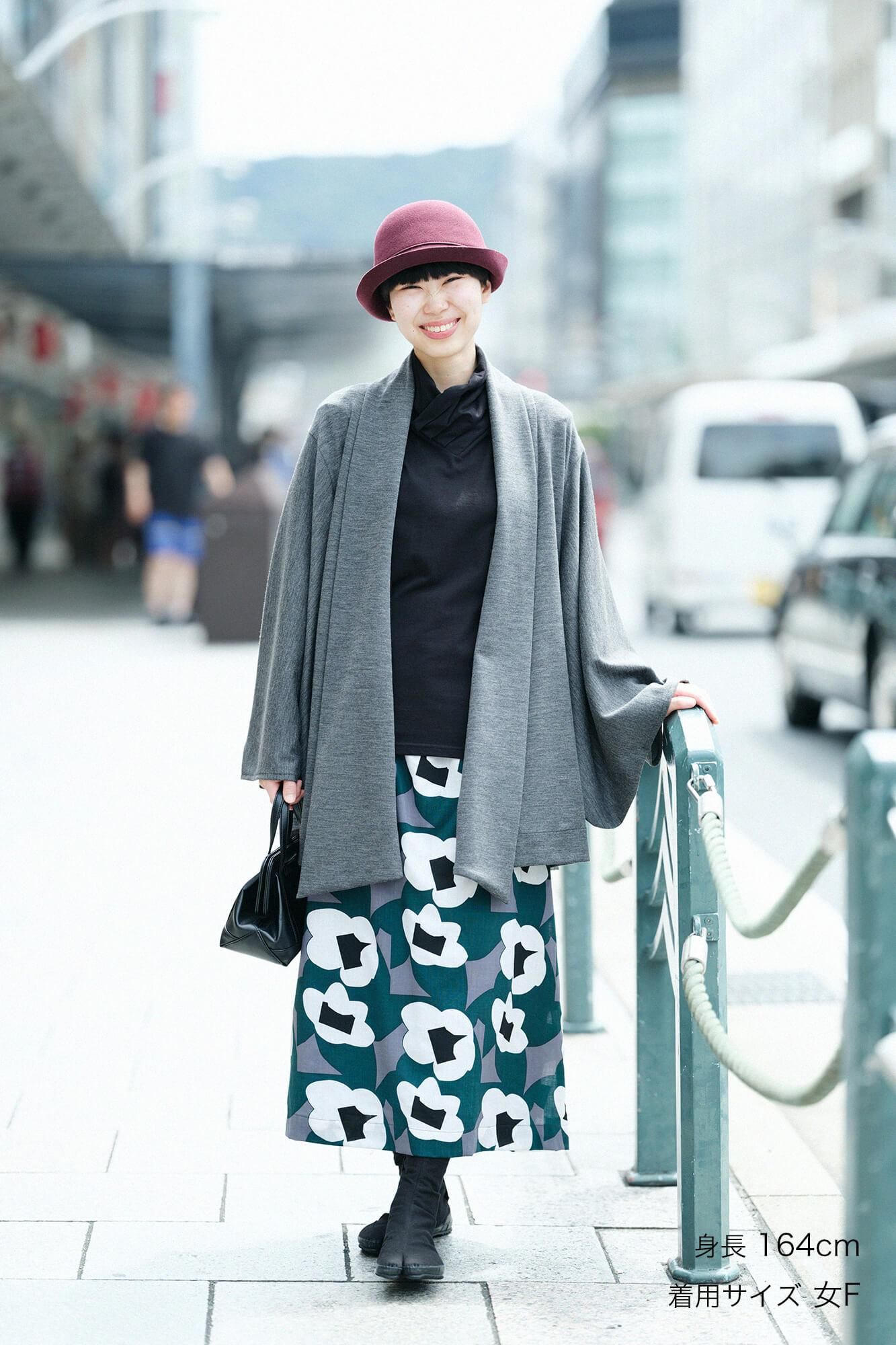 購入者様決定【タグ付き】SOU・SOU モスリン 双筒衣 スカート 水辺 モスリン 双筒衣（そうとうい）／ゆめ