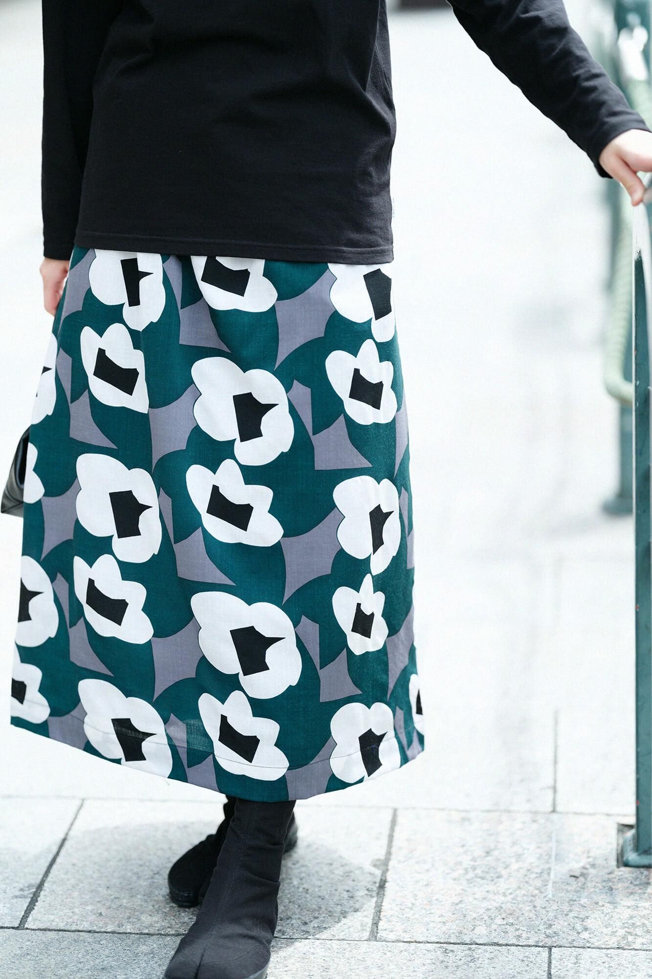 毛斯綸 長裙／夢