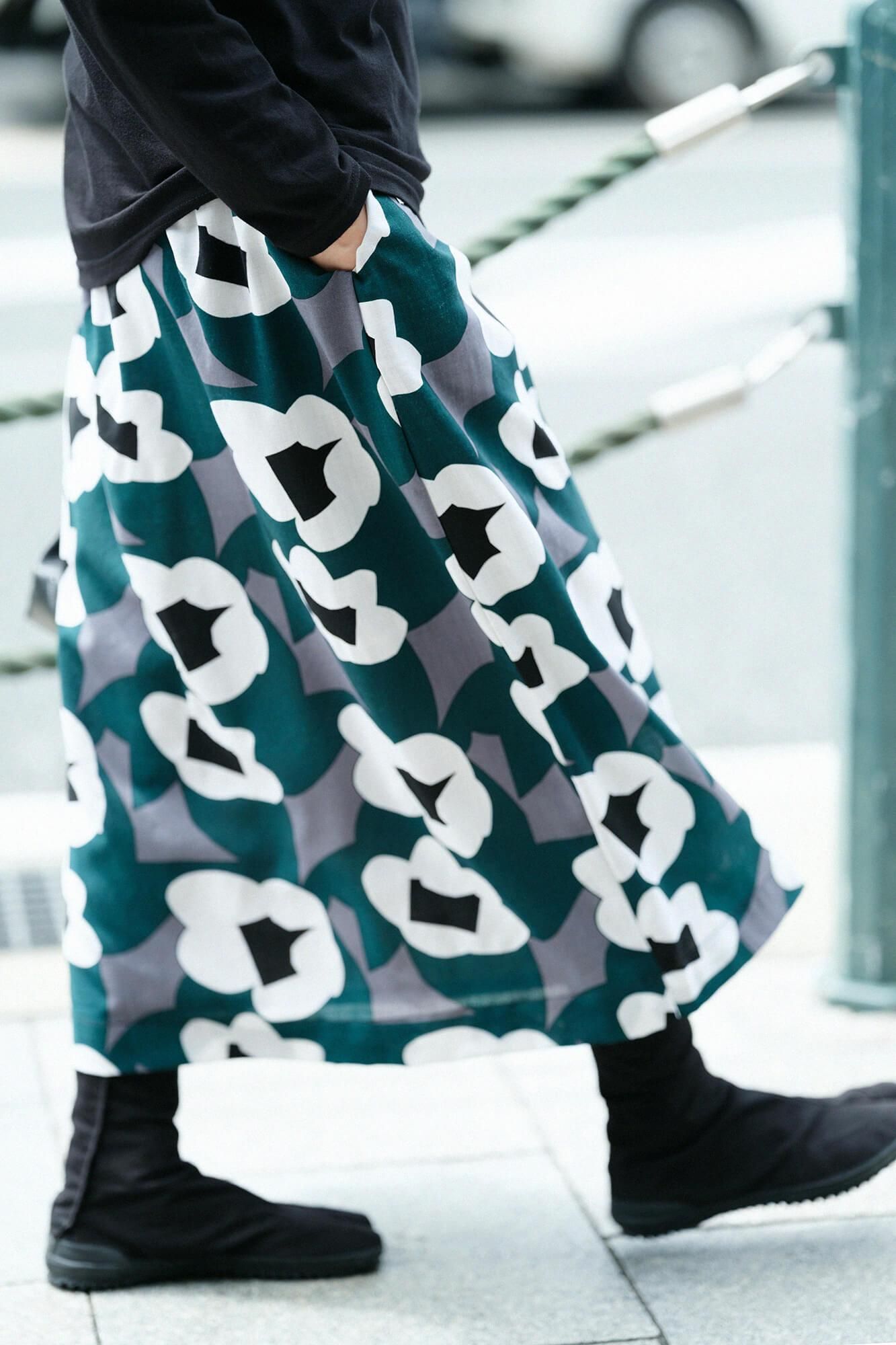 毛斯綸 長裙／夢