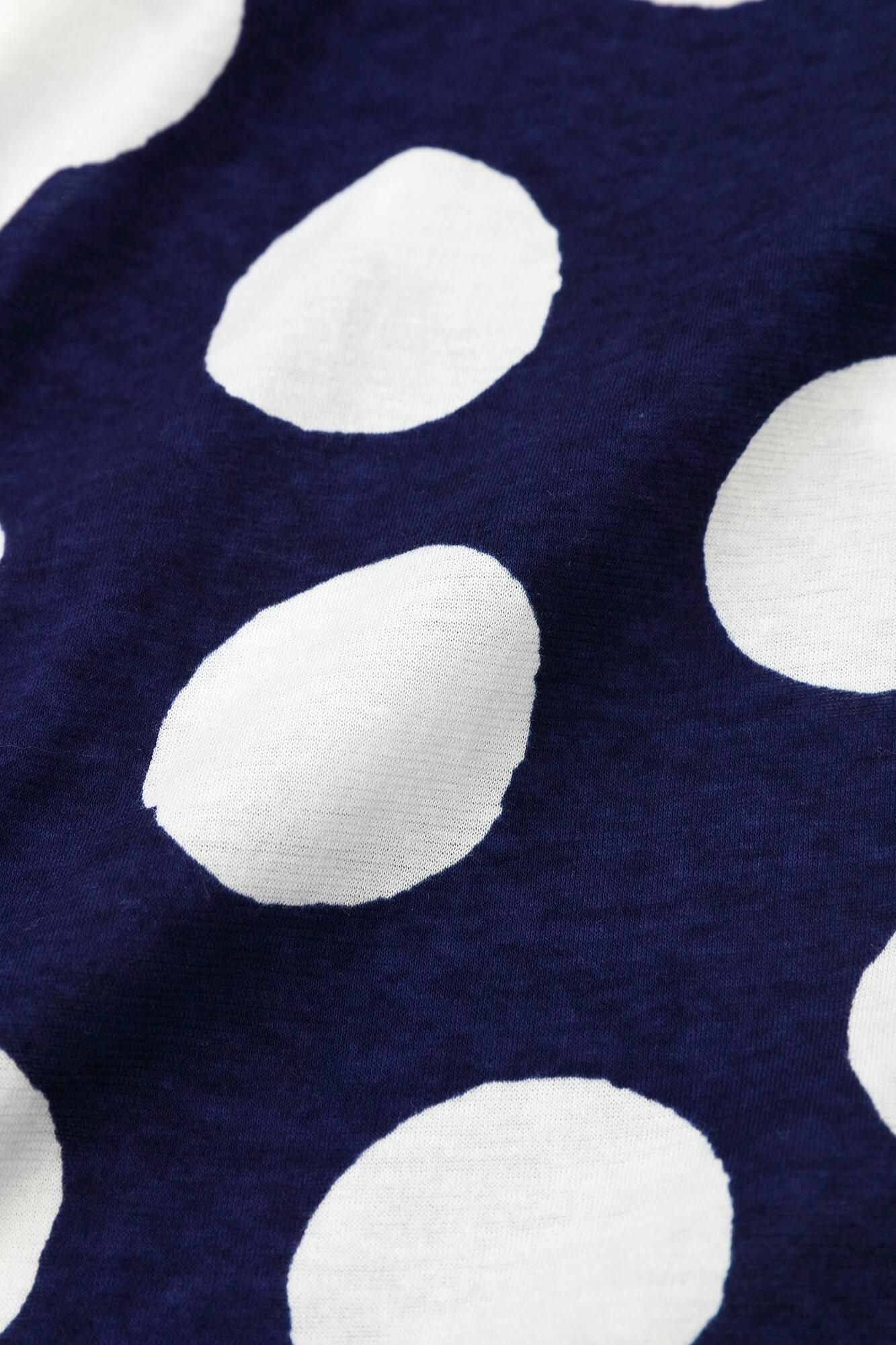 拉出领，全长/水玉，深蓝色