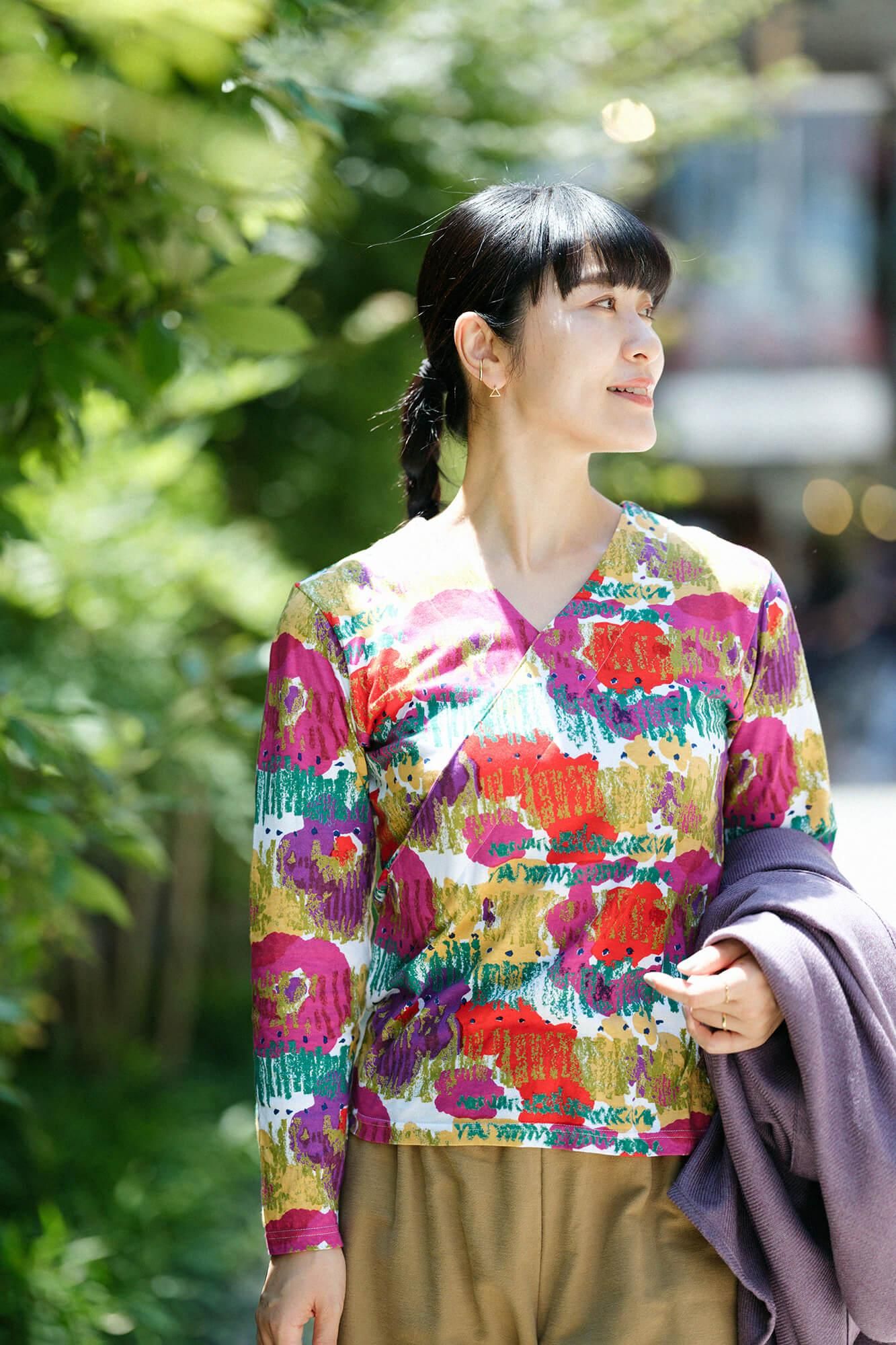 抜衿ジバン 十分丈／あこがれ