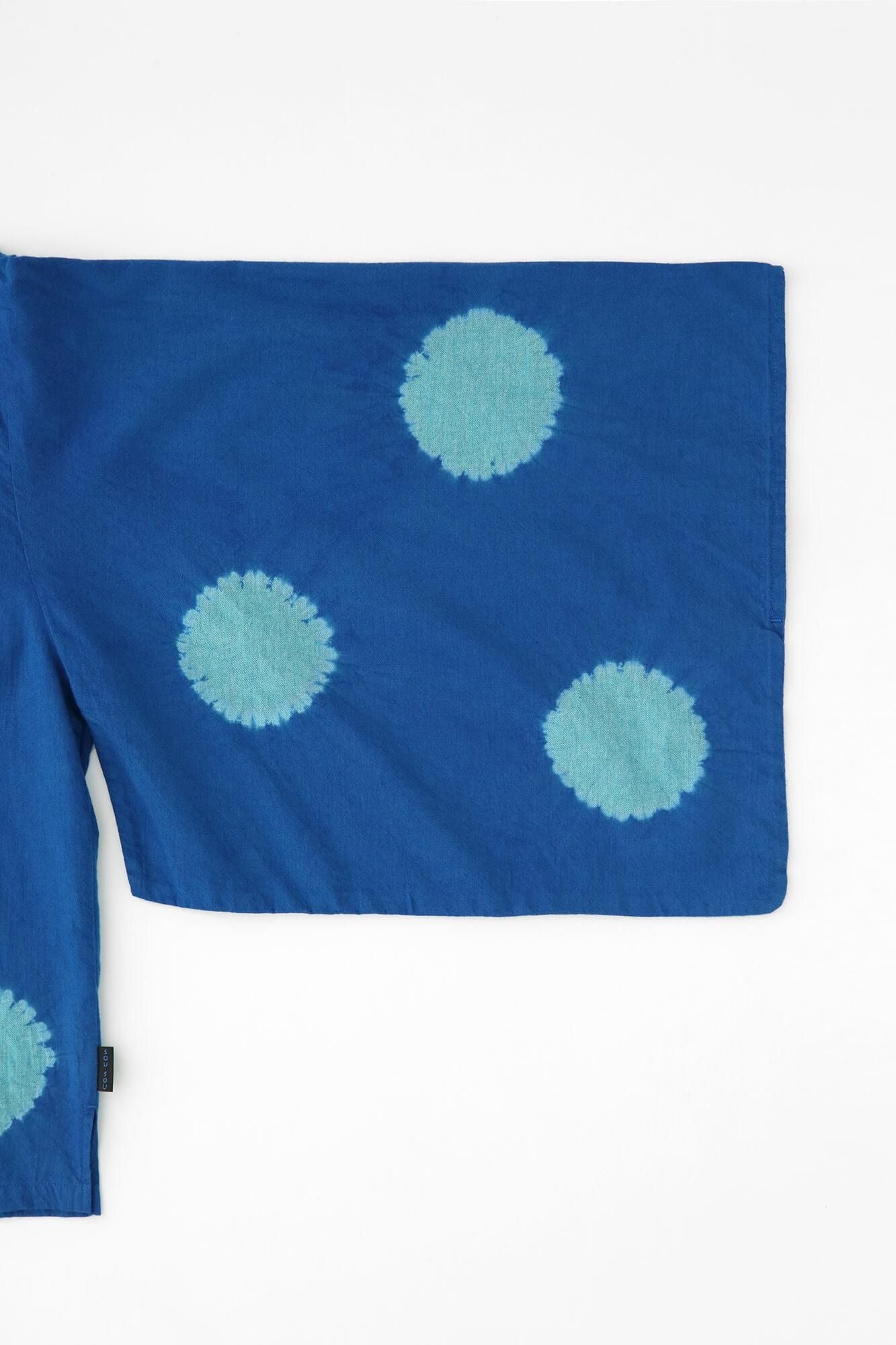 Kinkiyo Shibori Menke Ayaori Soui Soui / 大圆点 Ruriiro x Hanasagi