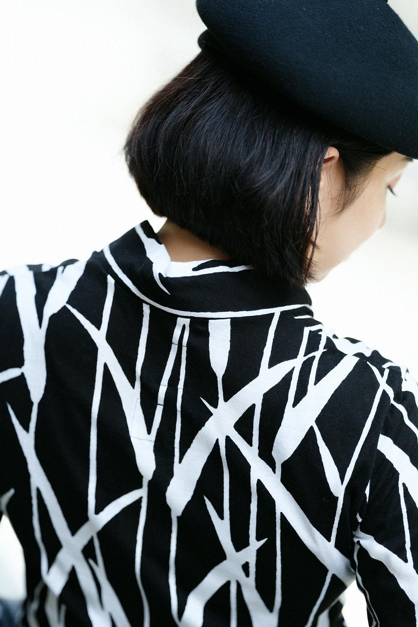 Seba Fubi Kimono Collar Shirt Nukiemon / Waterside