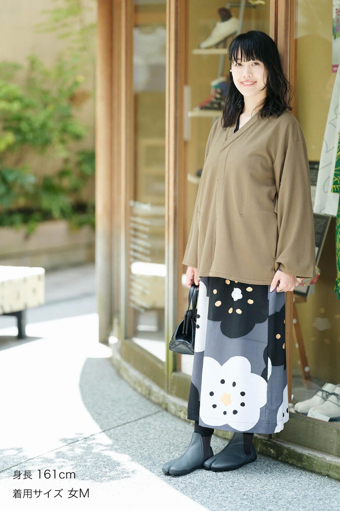 薙刀かり衣 細衿 短丈（秋冬）