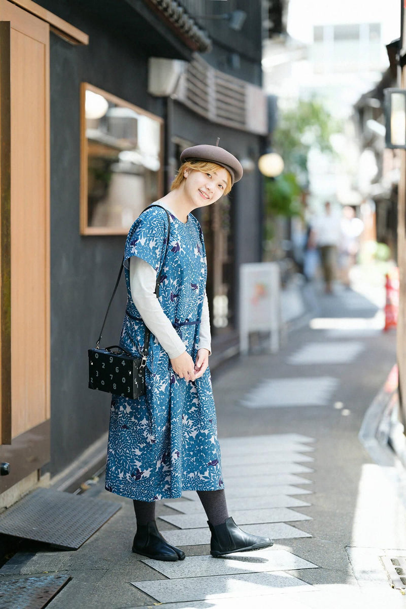 Side Gore Leather Split Toe Tabi Shoes Hiragana Sole