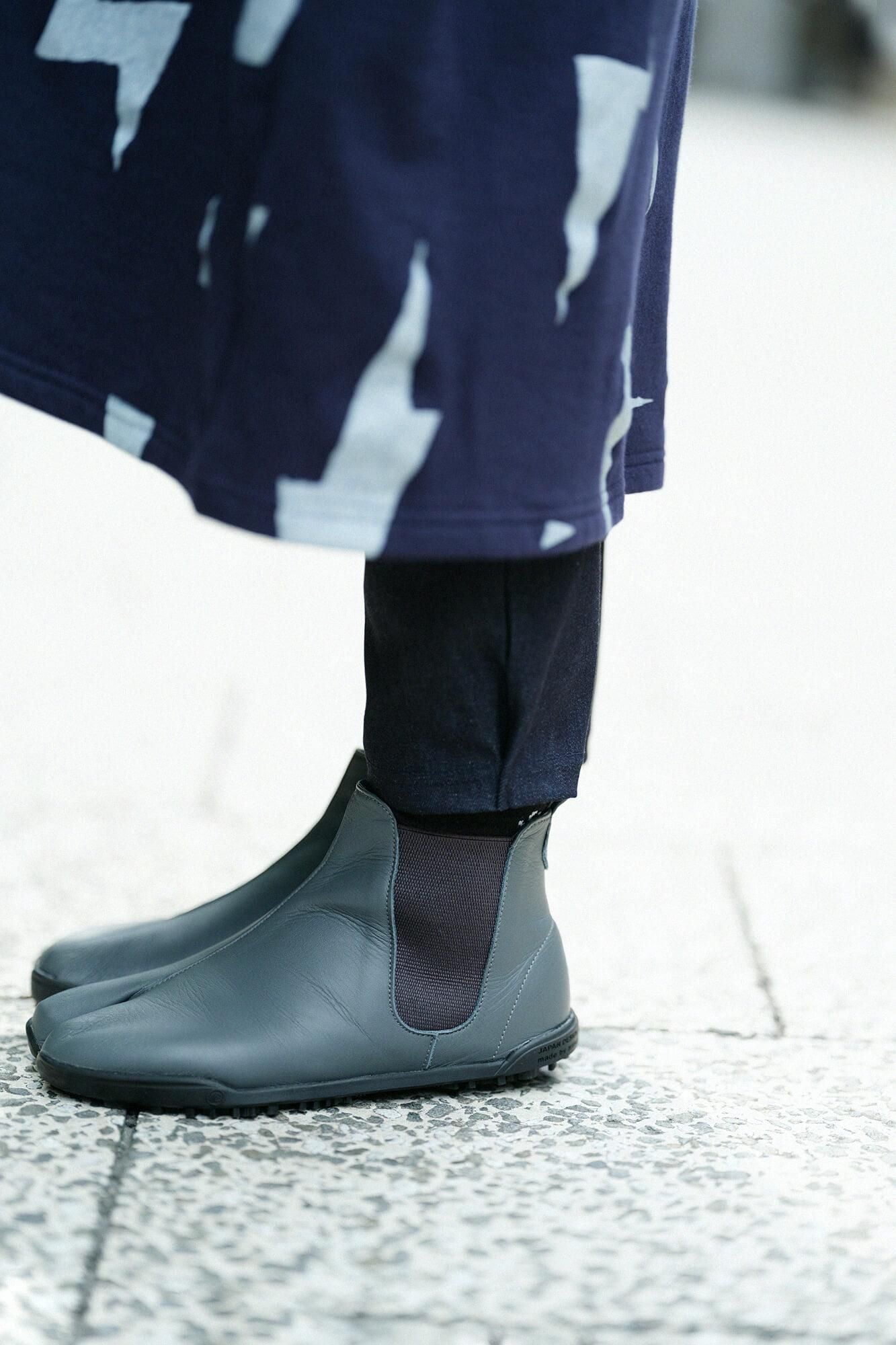 サイドゴア 革足袋 いろは底