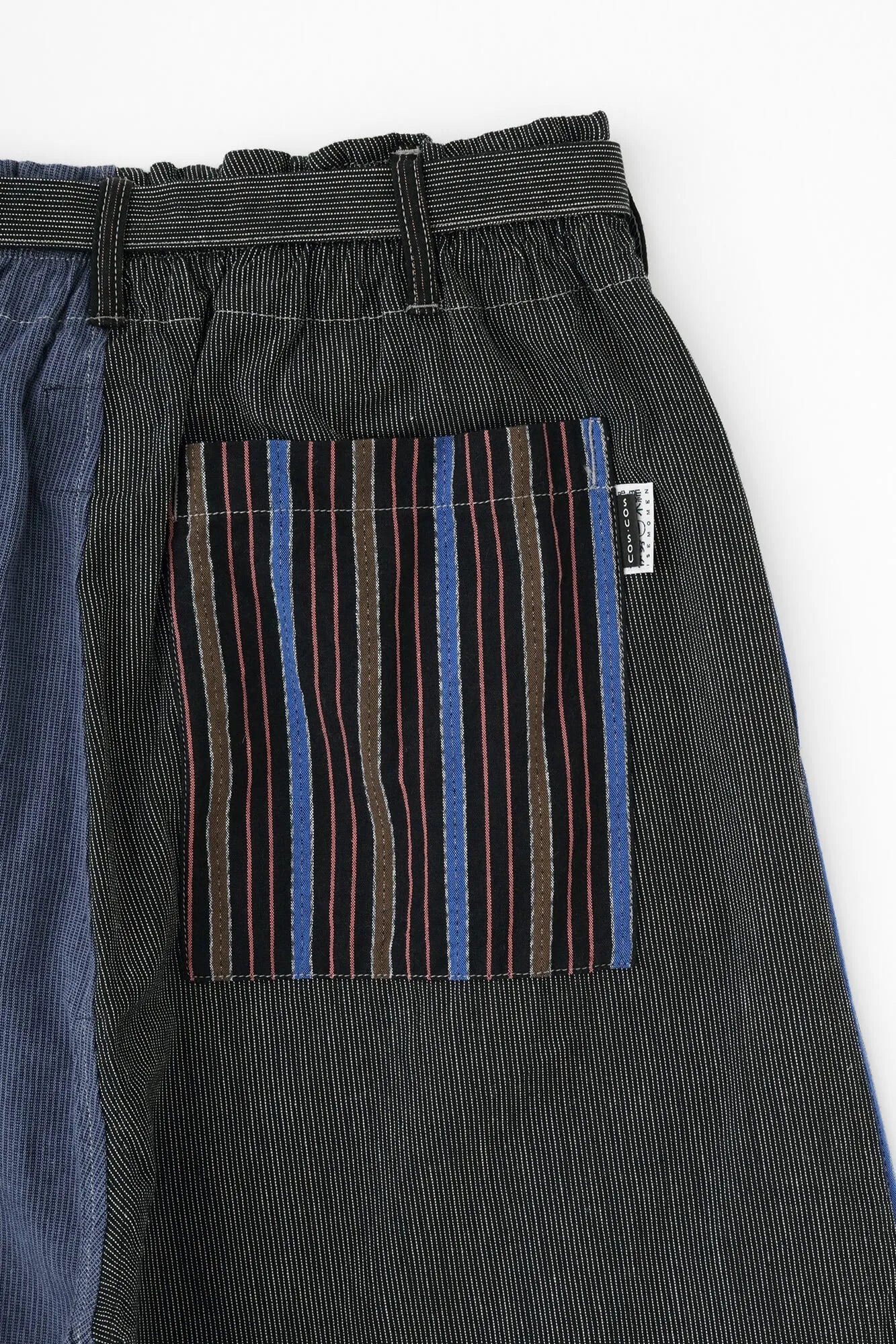 Isemomen Cotton 20/20 Yobitsugi Gathered Pants 