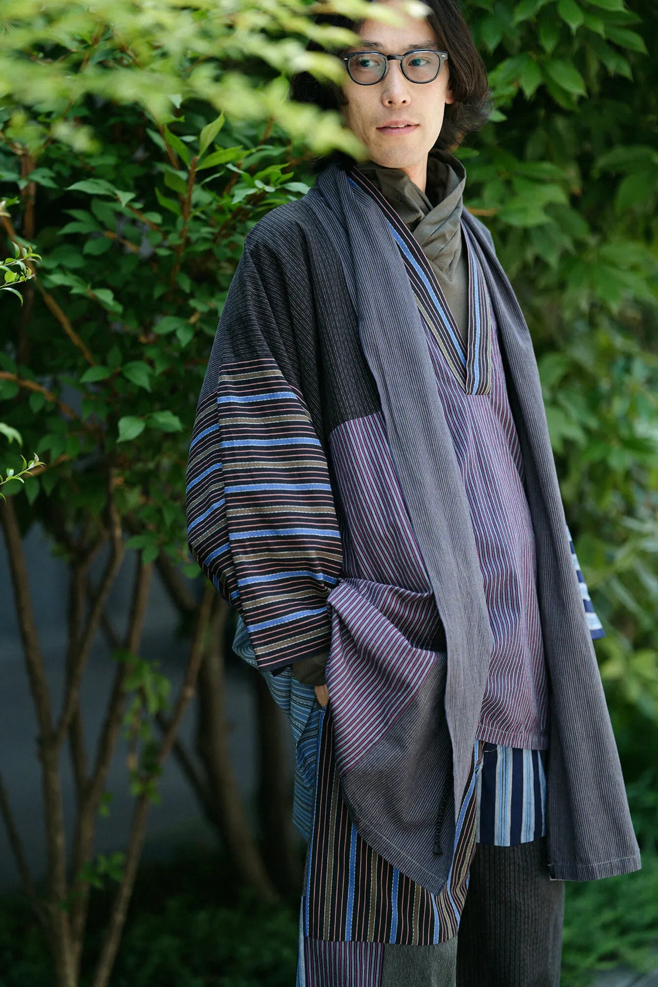 '身長：'177cm,'着用サイズ：'XL,'※洗濯後寸法のものを着用'
