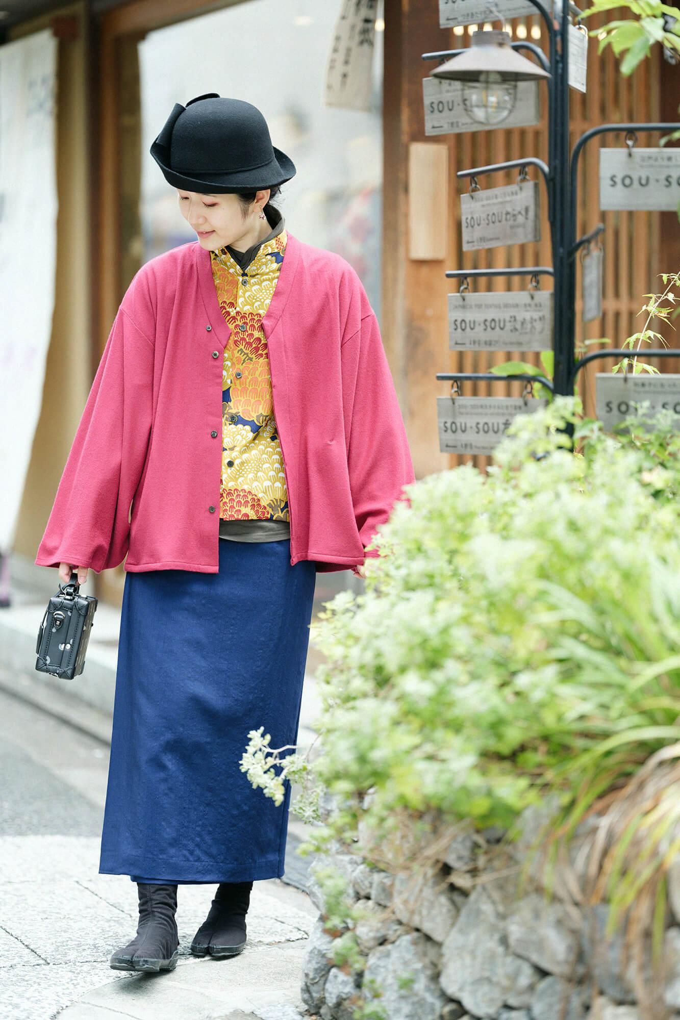 モスリン 草衣（そうい） 上（うえ）／けんらん