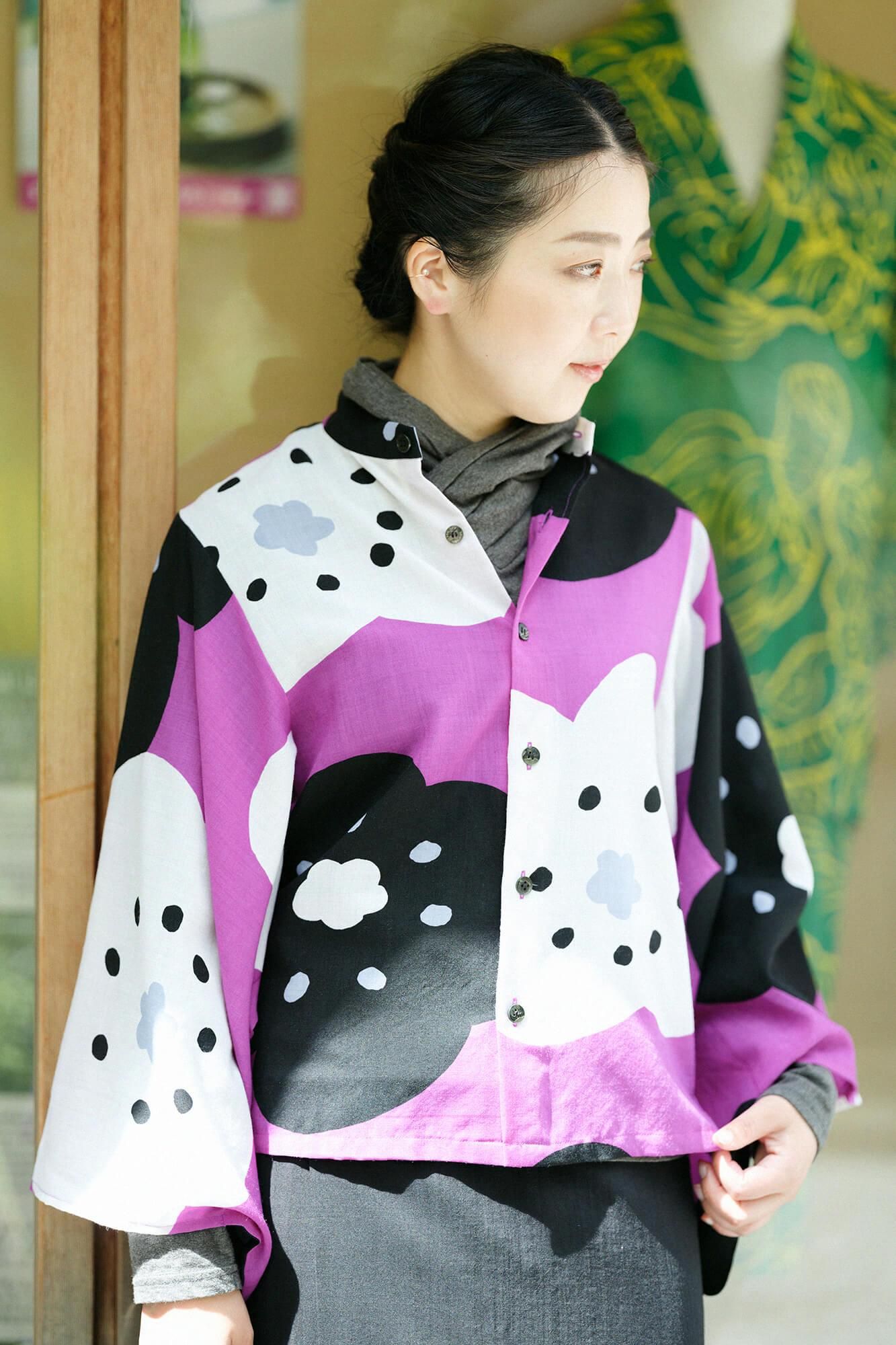 Mousseline Soui Upper/Smile Kyomurasaki