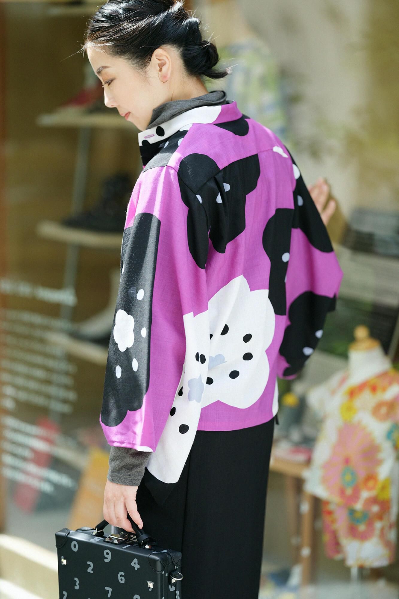 今年購入　ソウソウ　モスリン 草衣（そうい） 上　朴唐草 モスリン 草衣（そうい） 上（うえ）／朴唐草（ぼくからくさ）