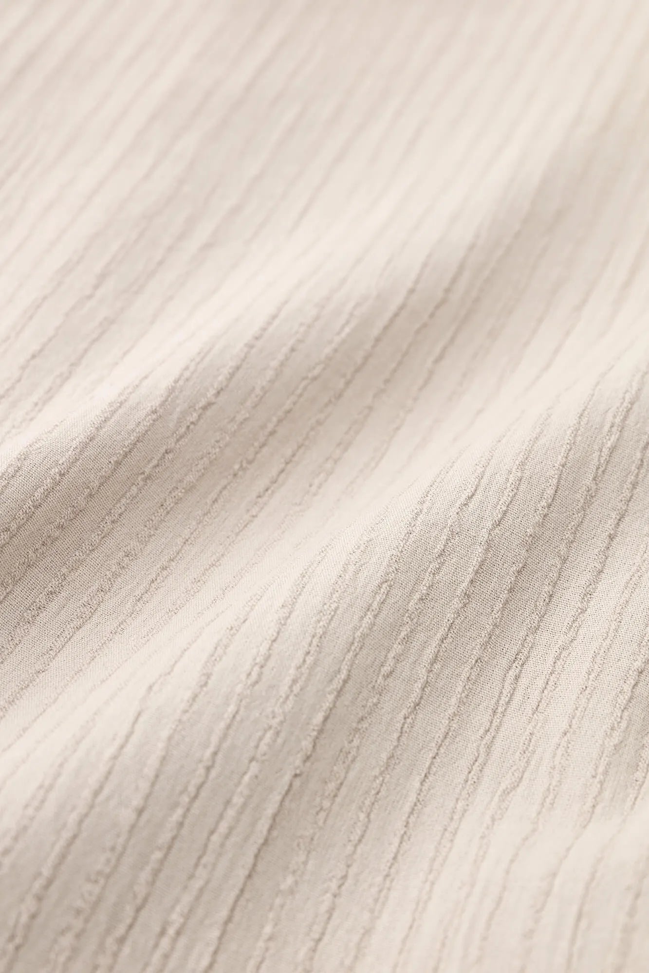 Chizimi Cotton 40/20 Akiha Square Top／Sakura Grey