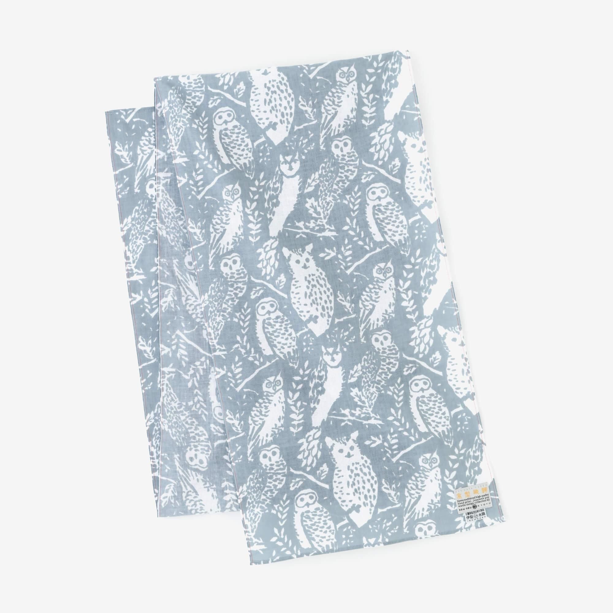 Isemomen Cotton Scarf / Life in the Forest