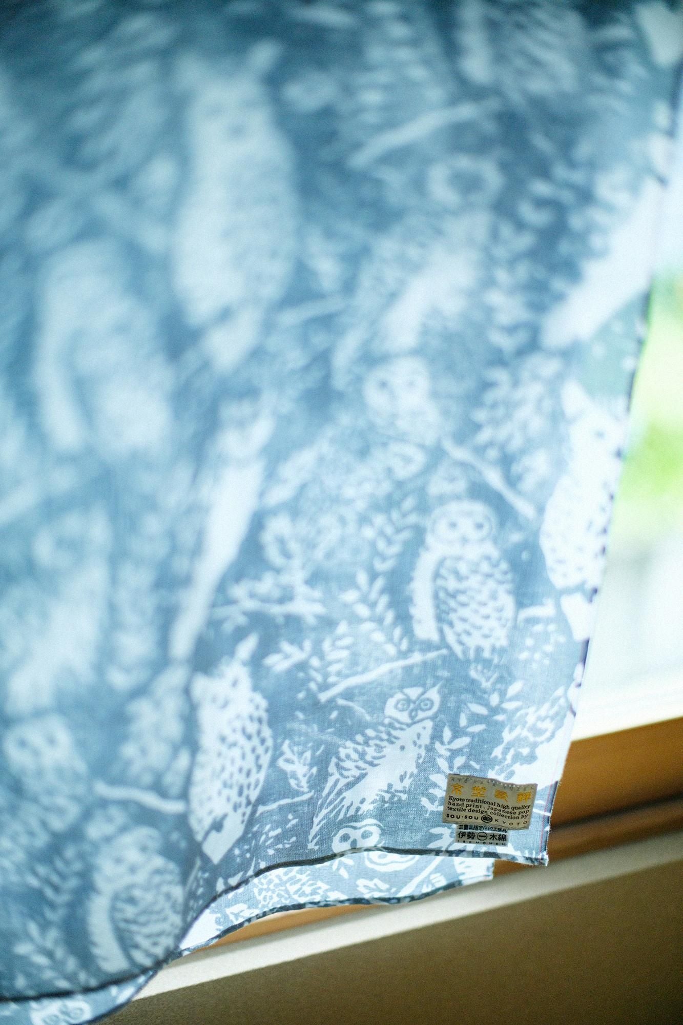 Isemomen Cotton Scarf / Life in the Forest