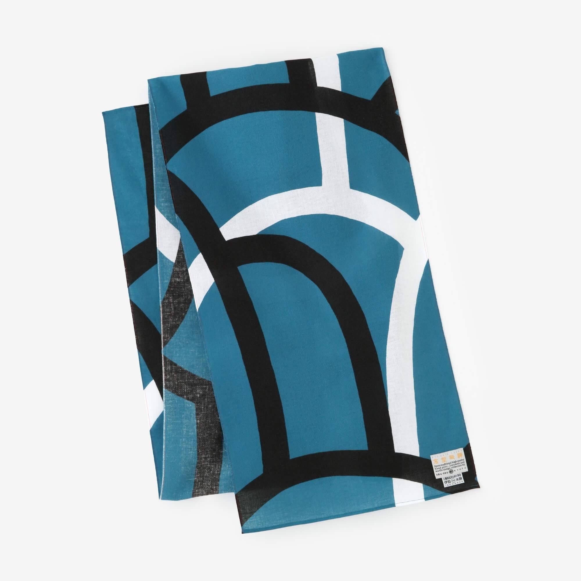 Isemomen Cotton Scarf / Waterfall