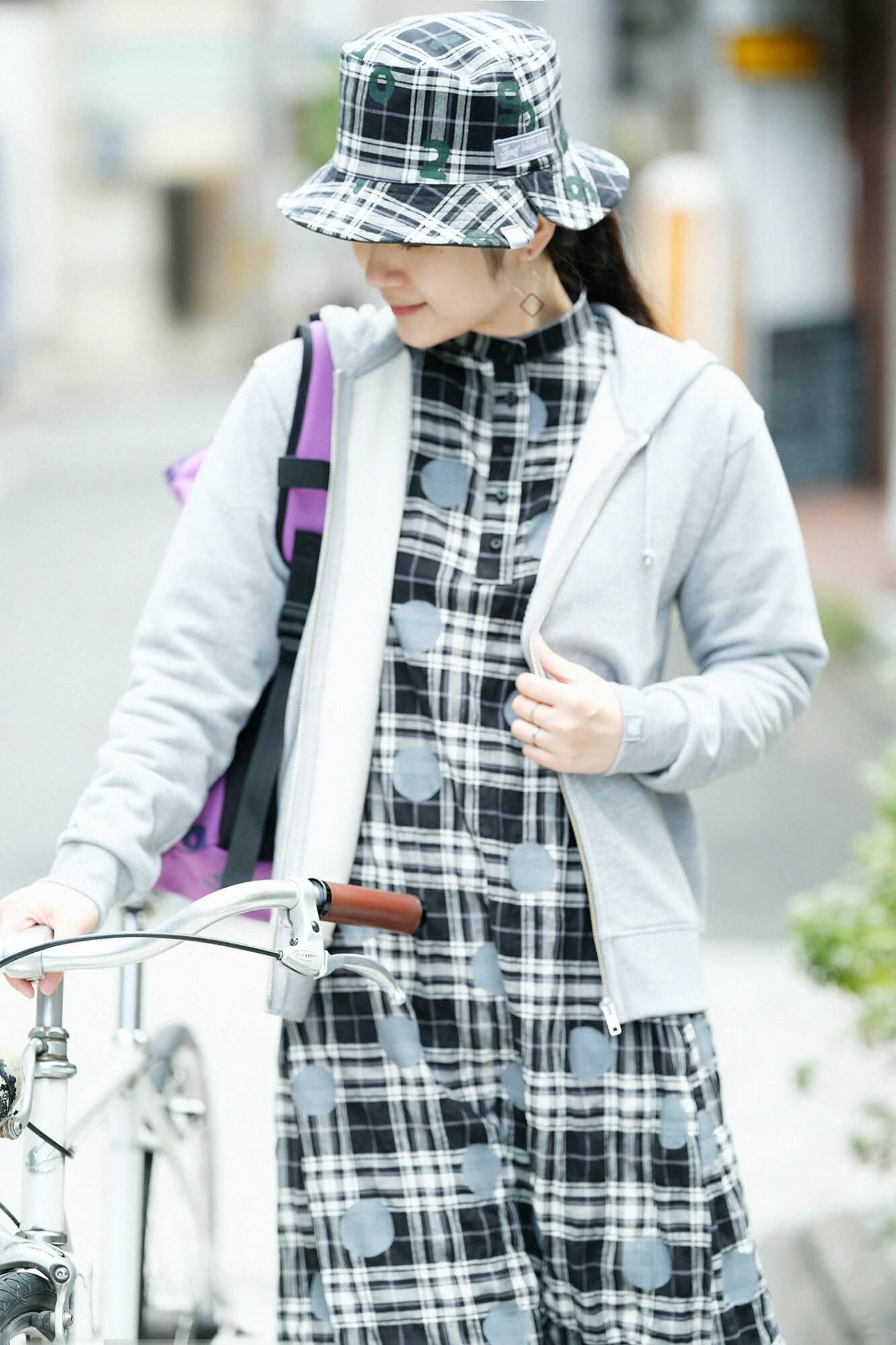 SO-SU-U十數deportare ZIP UP運動帽T [9.7]／混灰色