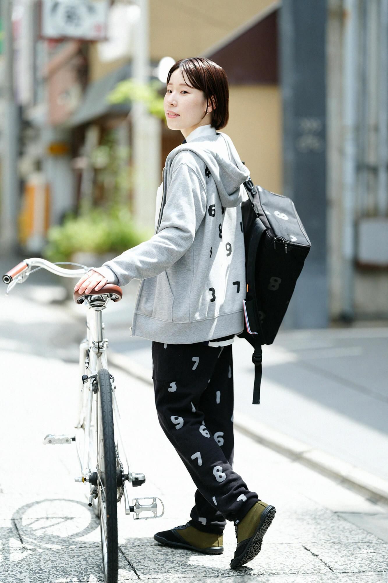 SO-SU-U十數deportare ZIP UP運動帽T [9.7]／混灰色