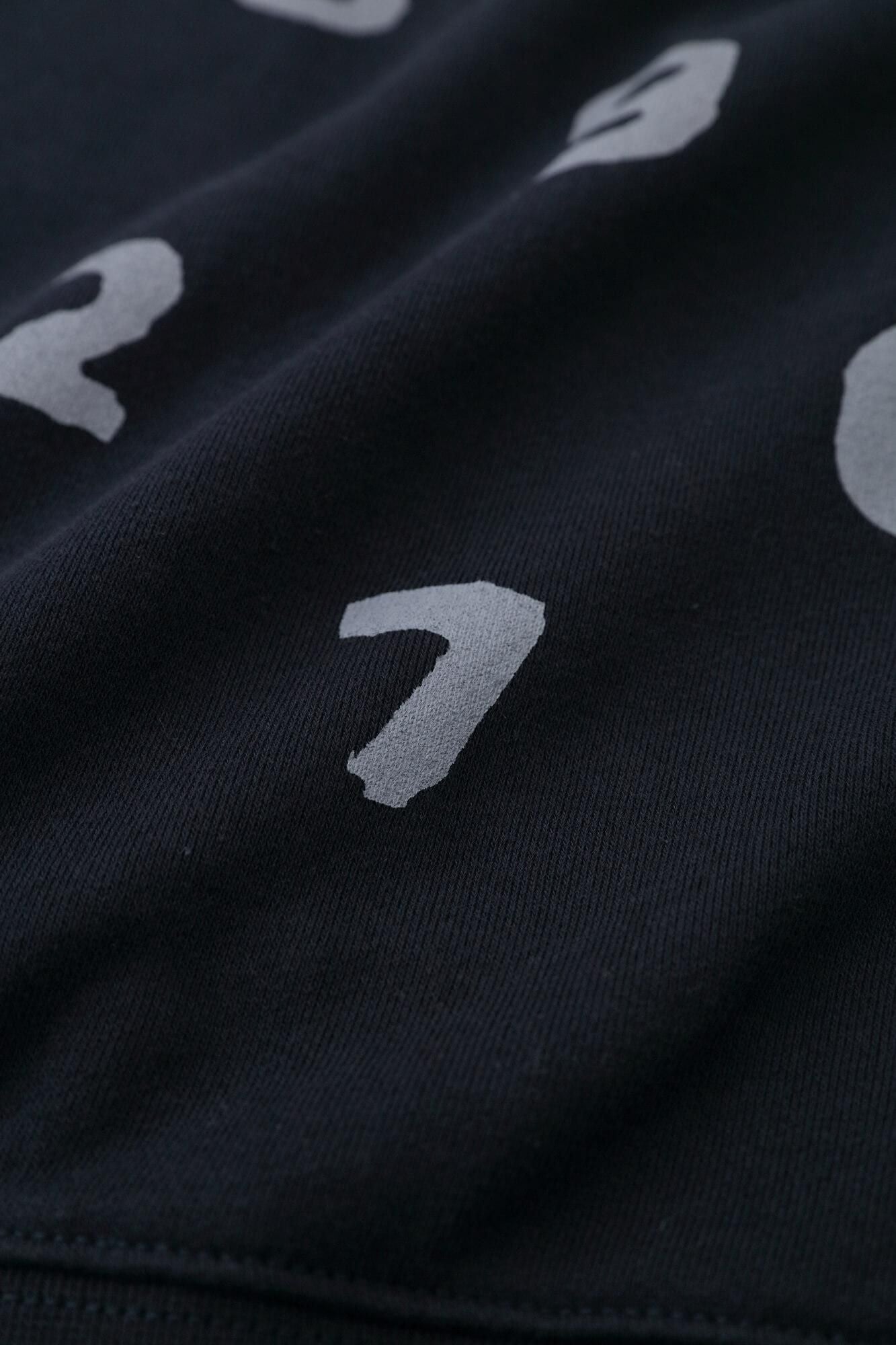 SO-SU-U驱逐拉链运动衫连帽衫[9.7]/Dark Navy