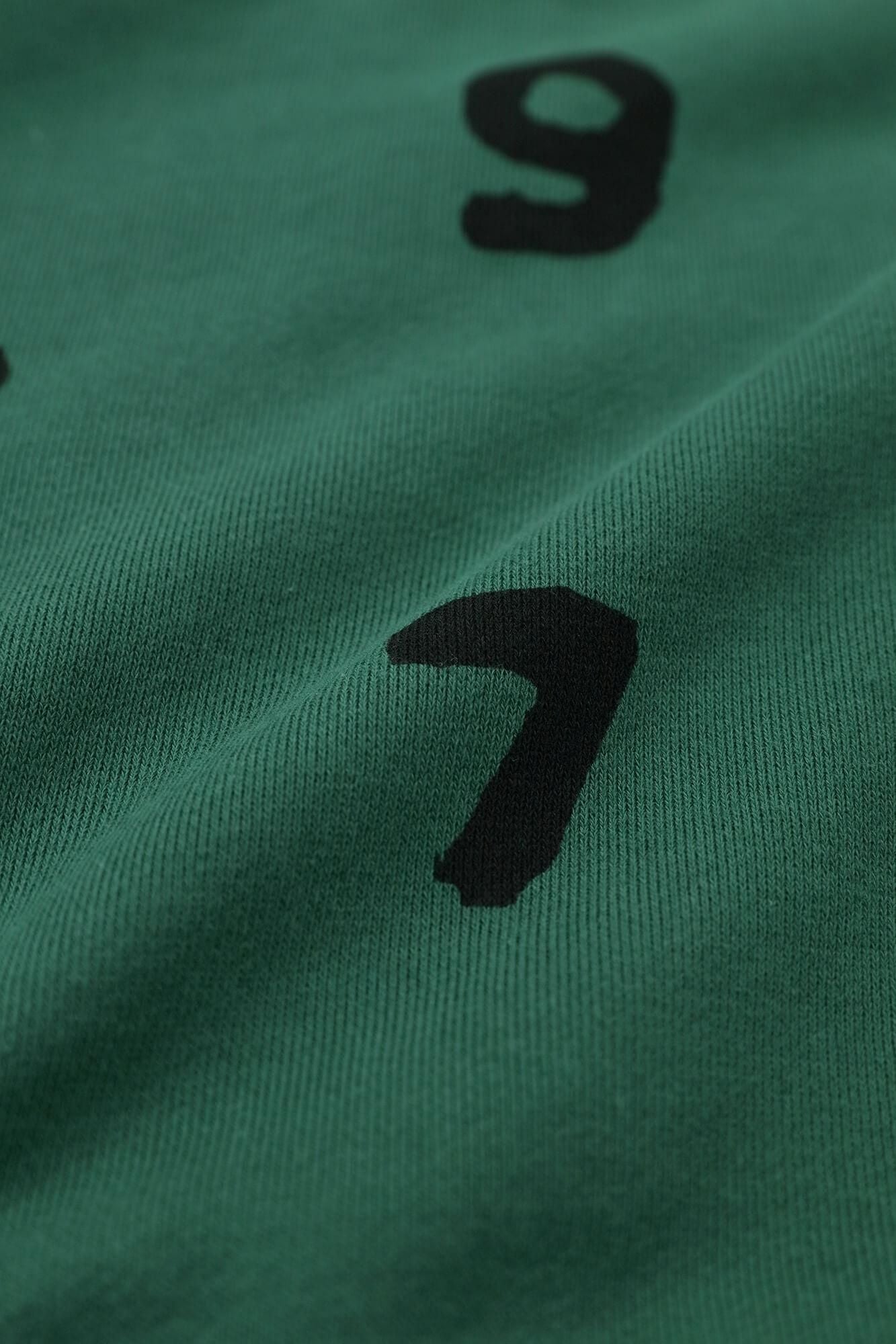 SO-SU-U十數deportare ZIP UP運動帽T [9.7]／常春藤綠