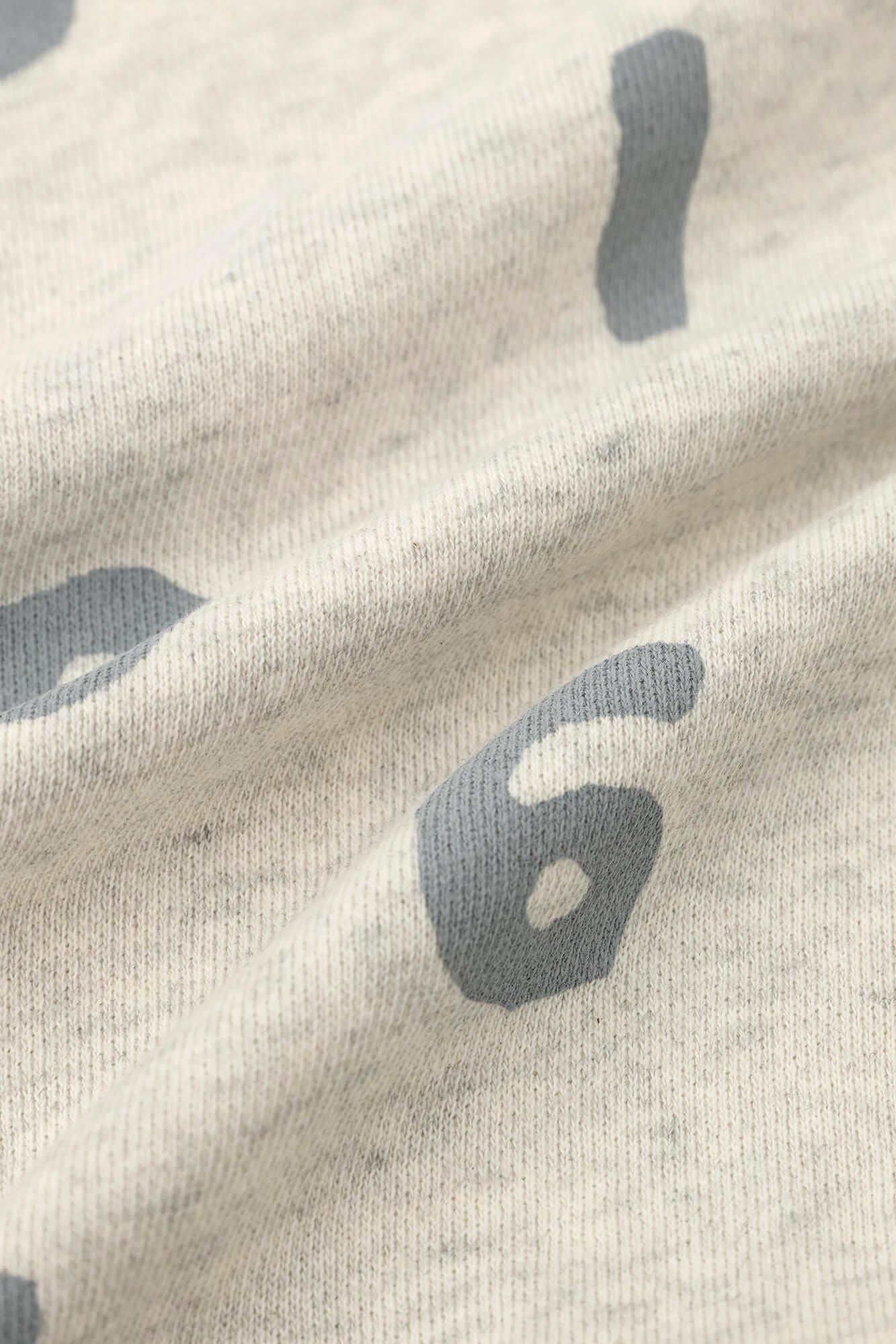 SO-SU-U 데포르타레 스웨트 셔츠 [8.4]/헤더 아이보리