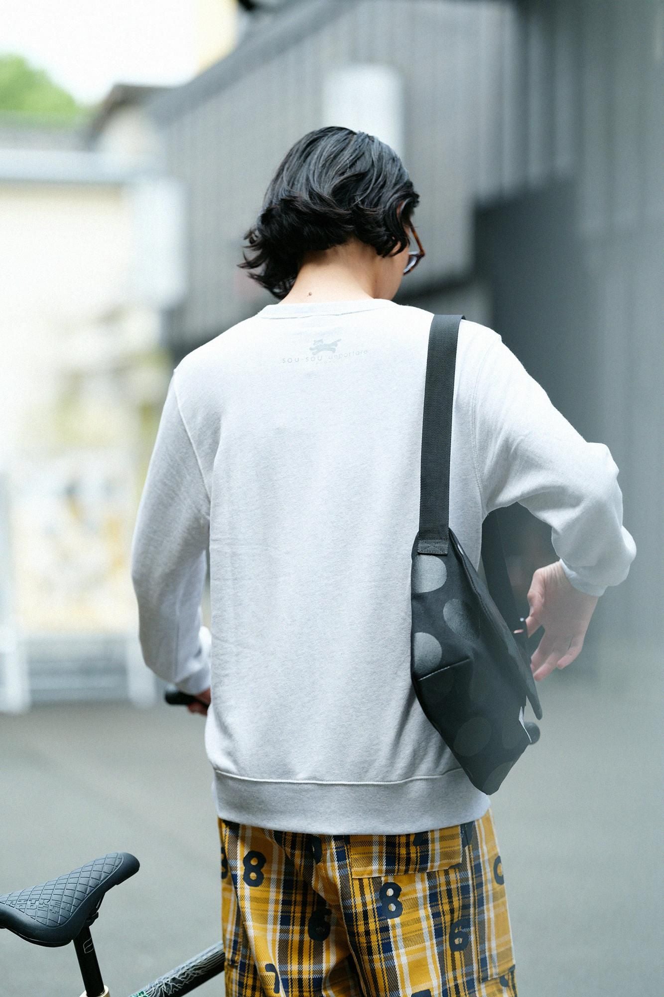 SO-SU-U 데포르타레 스웨트 셔츠 [8.4]/헤더 아이보리