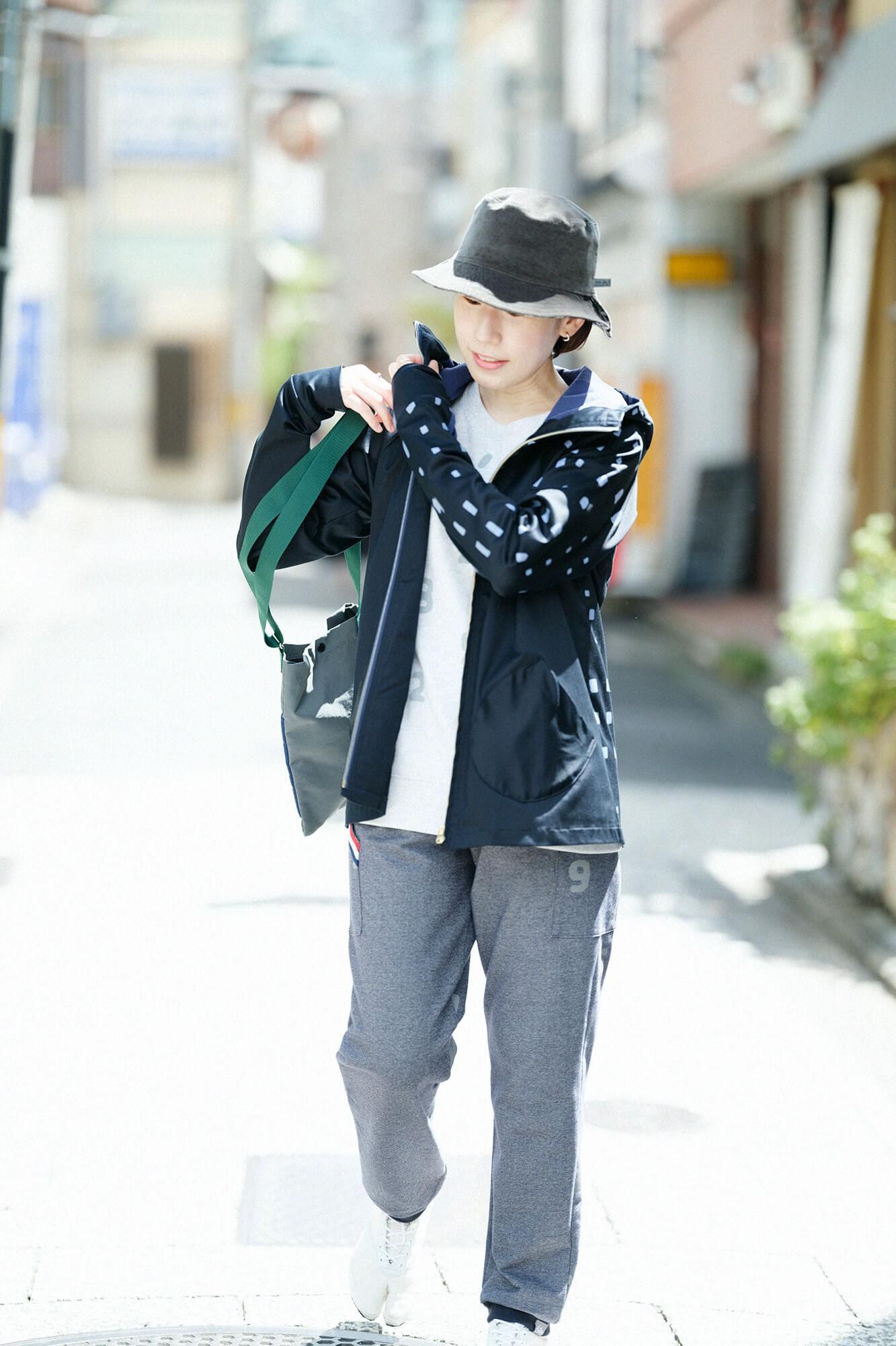 SO-SU-U 데포르타레 스웨트 셔츠 [8.4]/헤더 아이보리