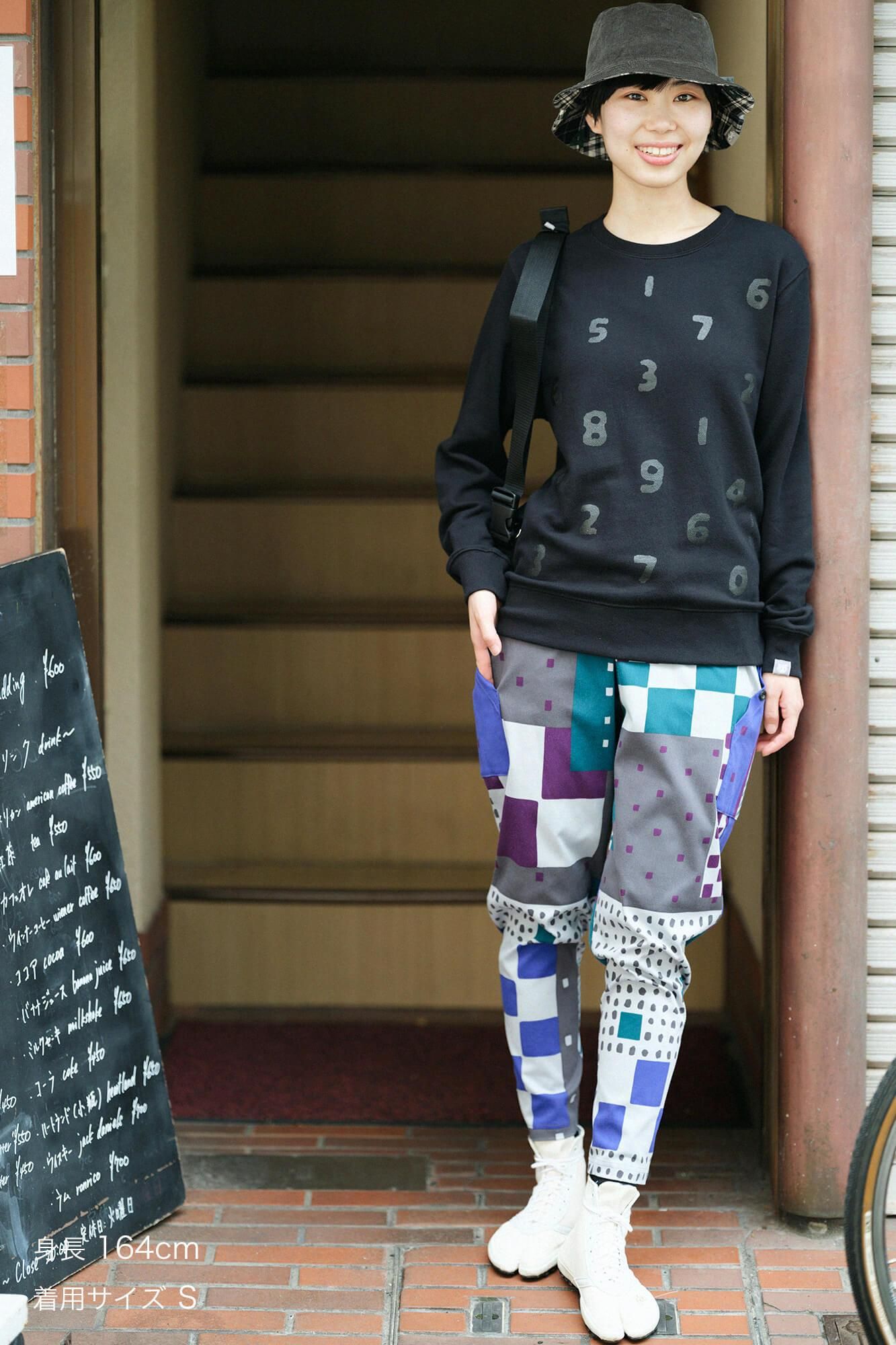 SO-SU-U Deportale运动衫[8.4]/黑色X黑色