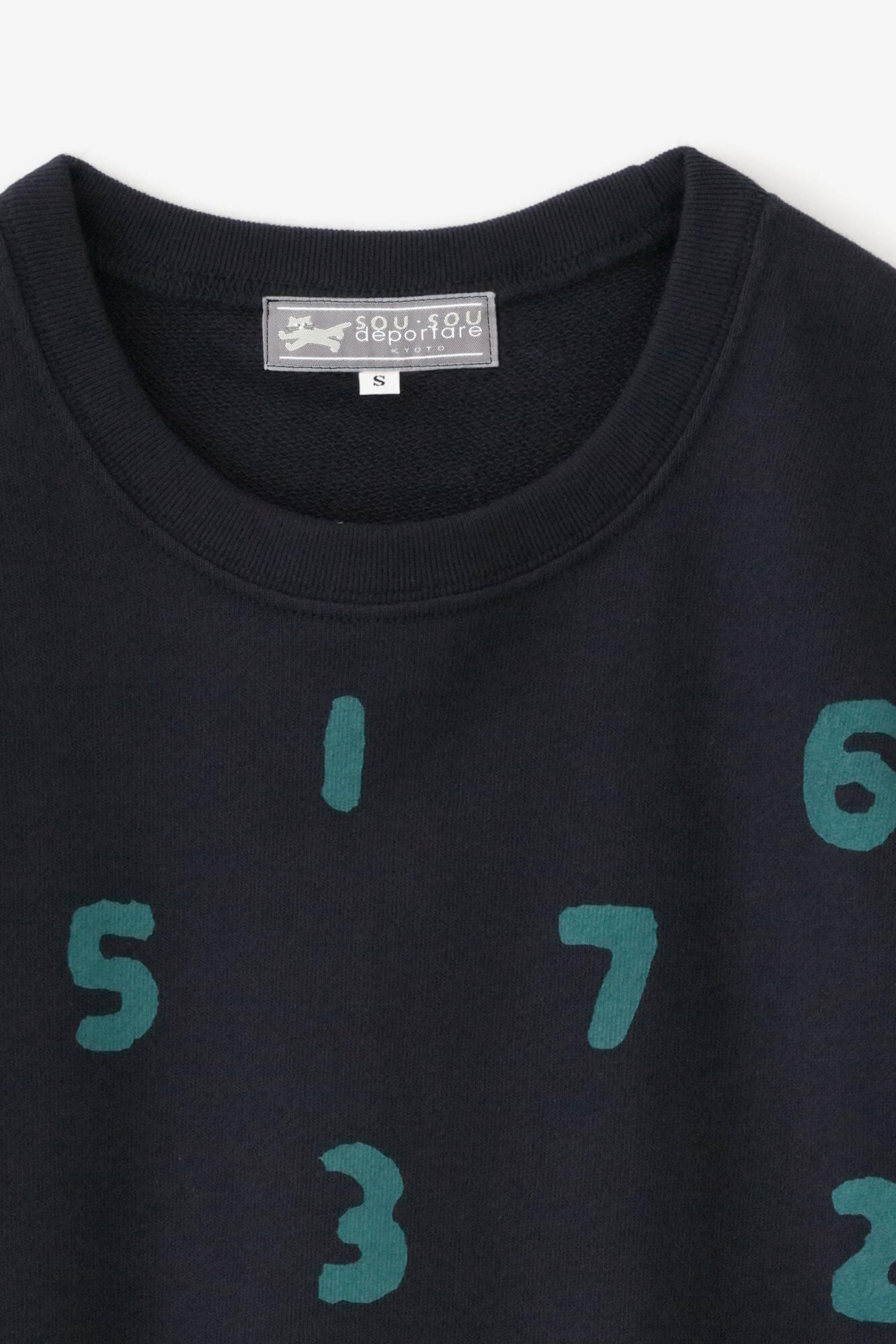 SO-SU-U 데포르타레 스웨트 셔츠 [8.4]/해군