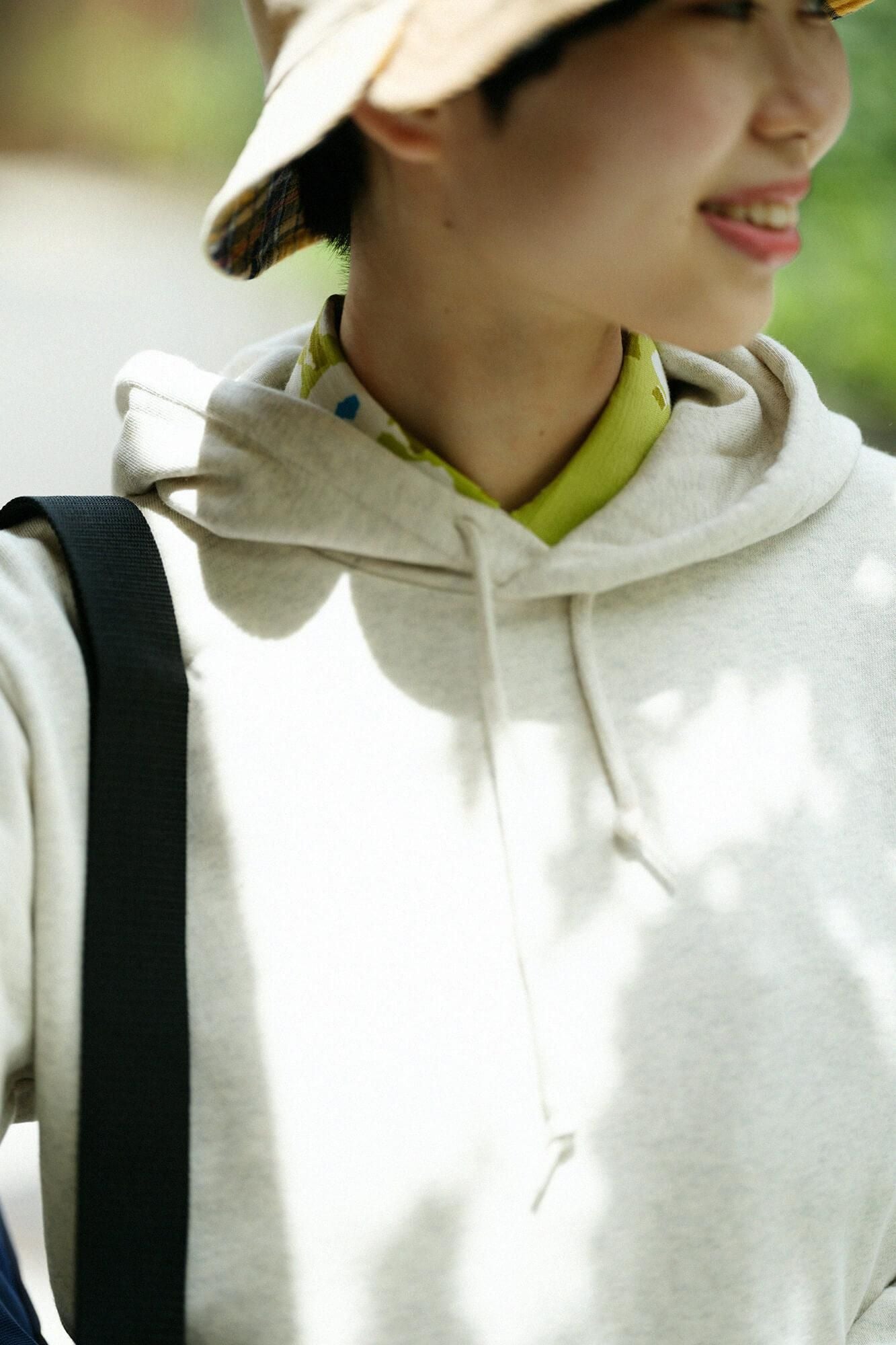 So-Su-U Deportale运动衫连帽衫[9.7]/Heather Ivory