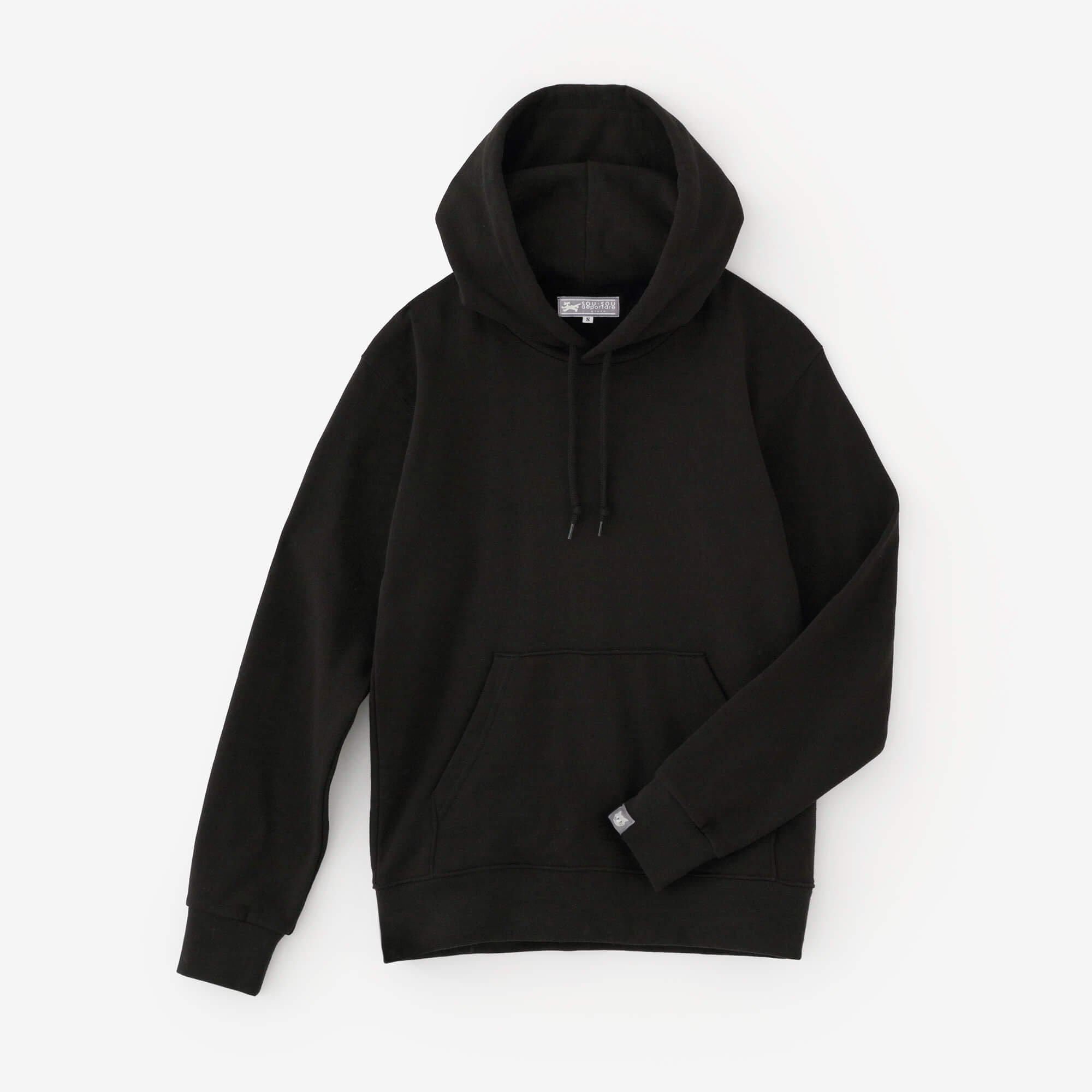 SO-SU-U Deportale Sweat Parka [9,7]/Schwarz