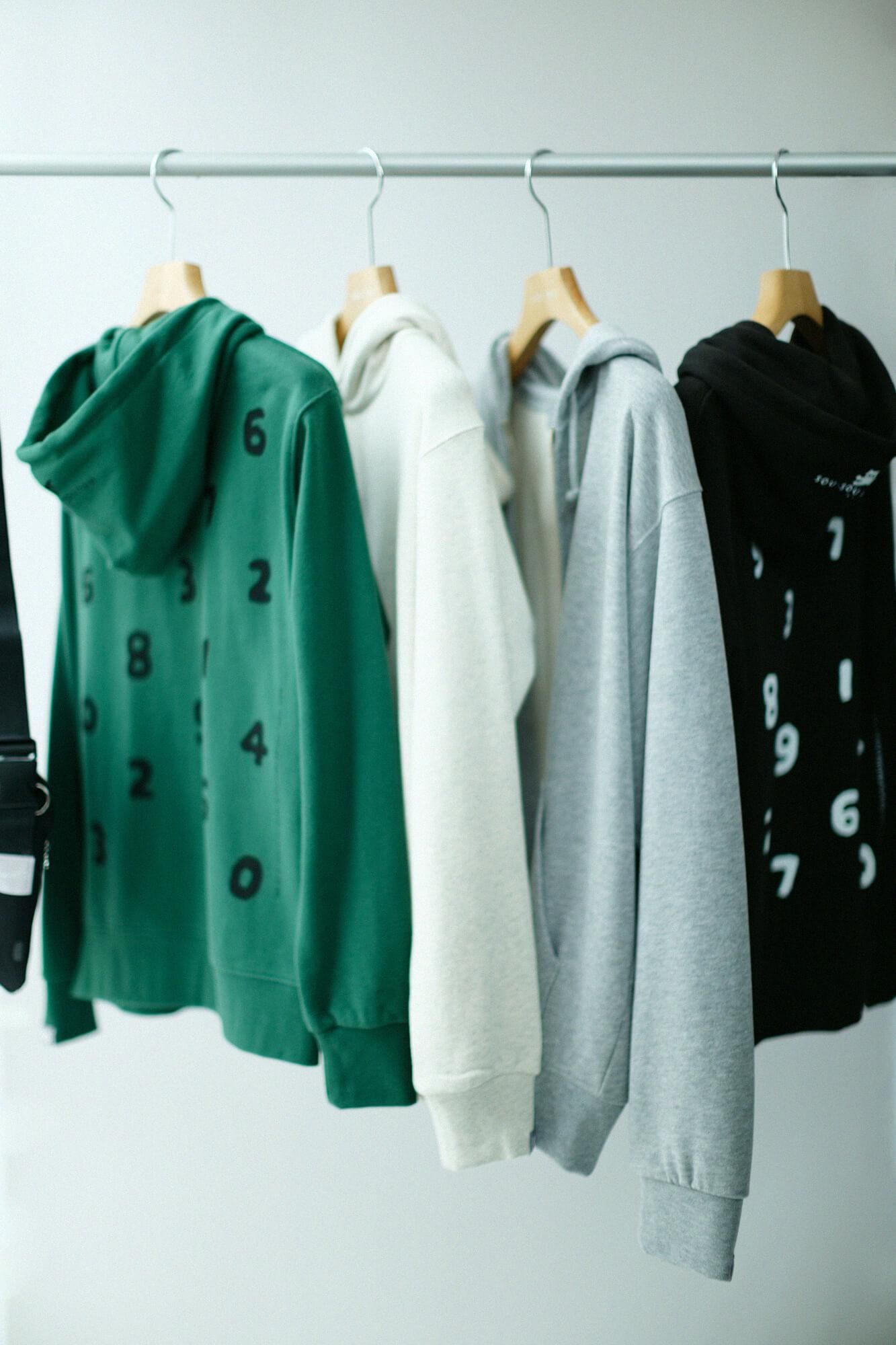 SO-SU-U Deportale Sweat Parka [9,7]/Schwarz