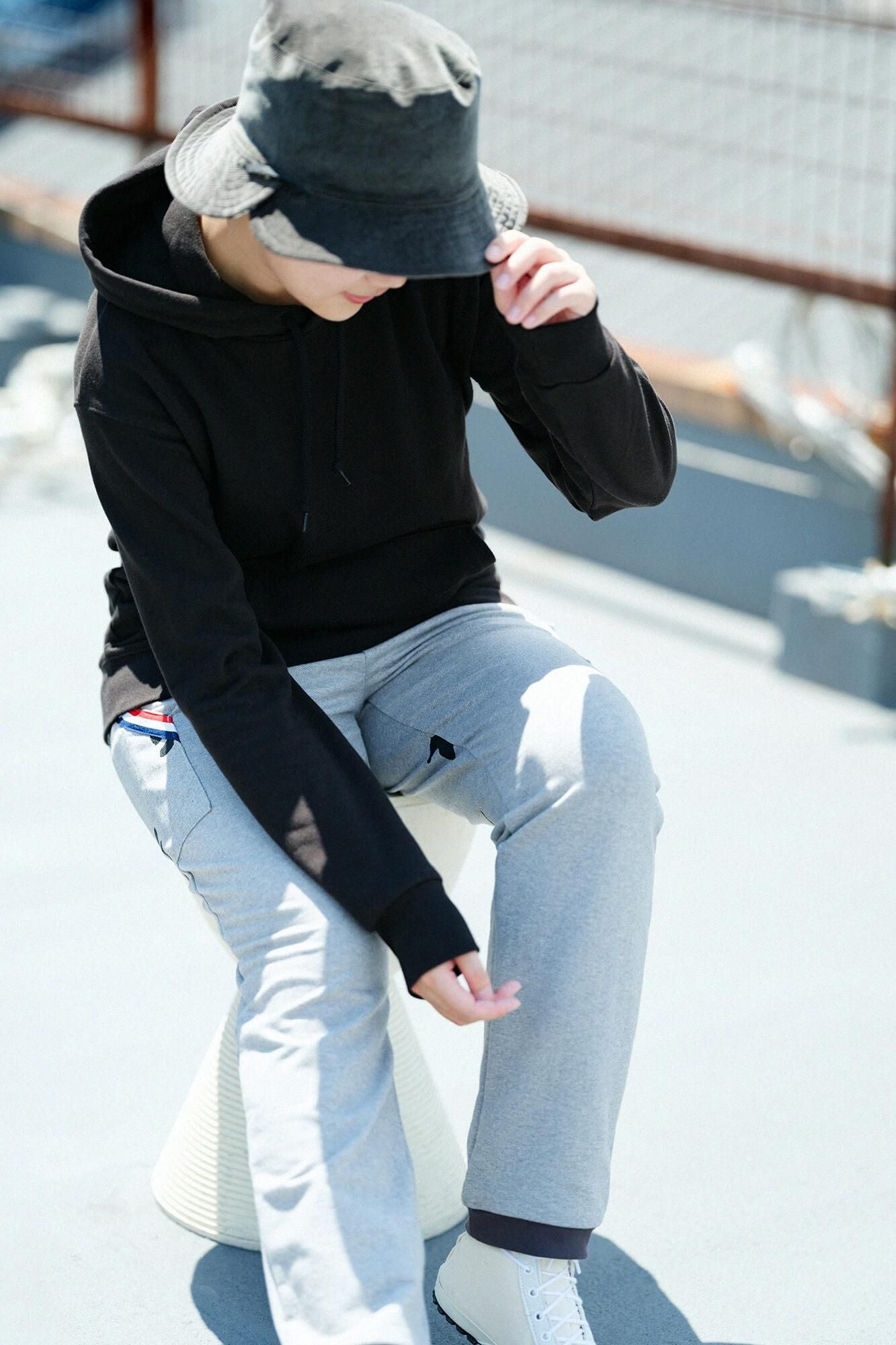 SO-SU-U Deportale Sweat Parka [9,7]/Schwarz