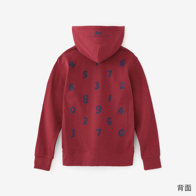 So-Su-U Deportale Sweatshirt Sweatie [9.7] / Bourgogne