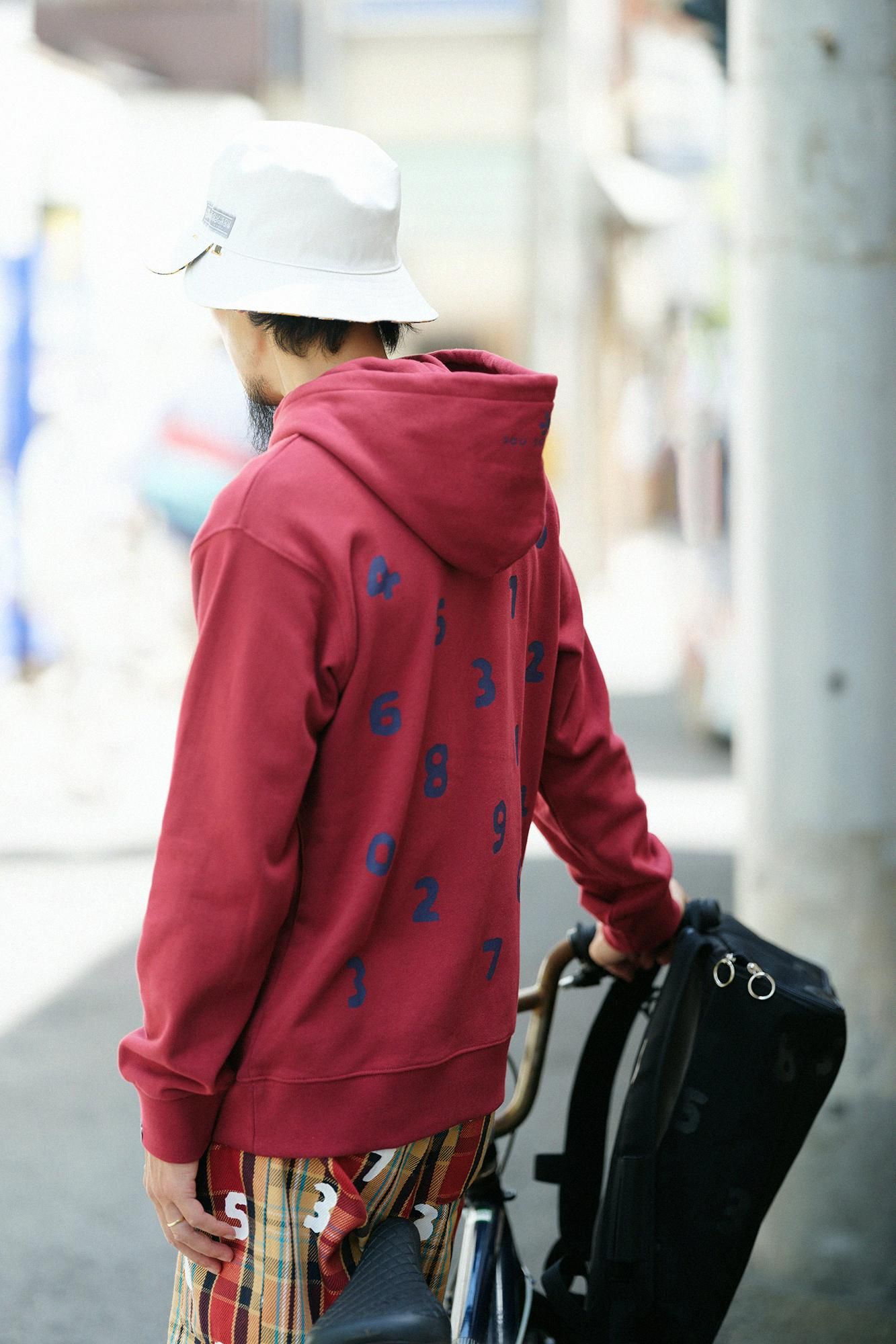 So-Su-U Deportale Sweatshirt Sweatie [9.7] / Bourgogne