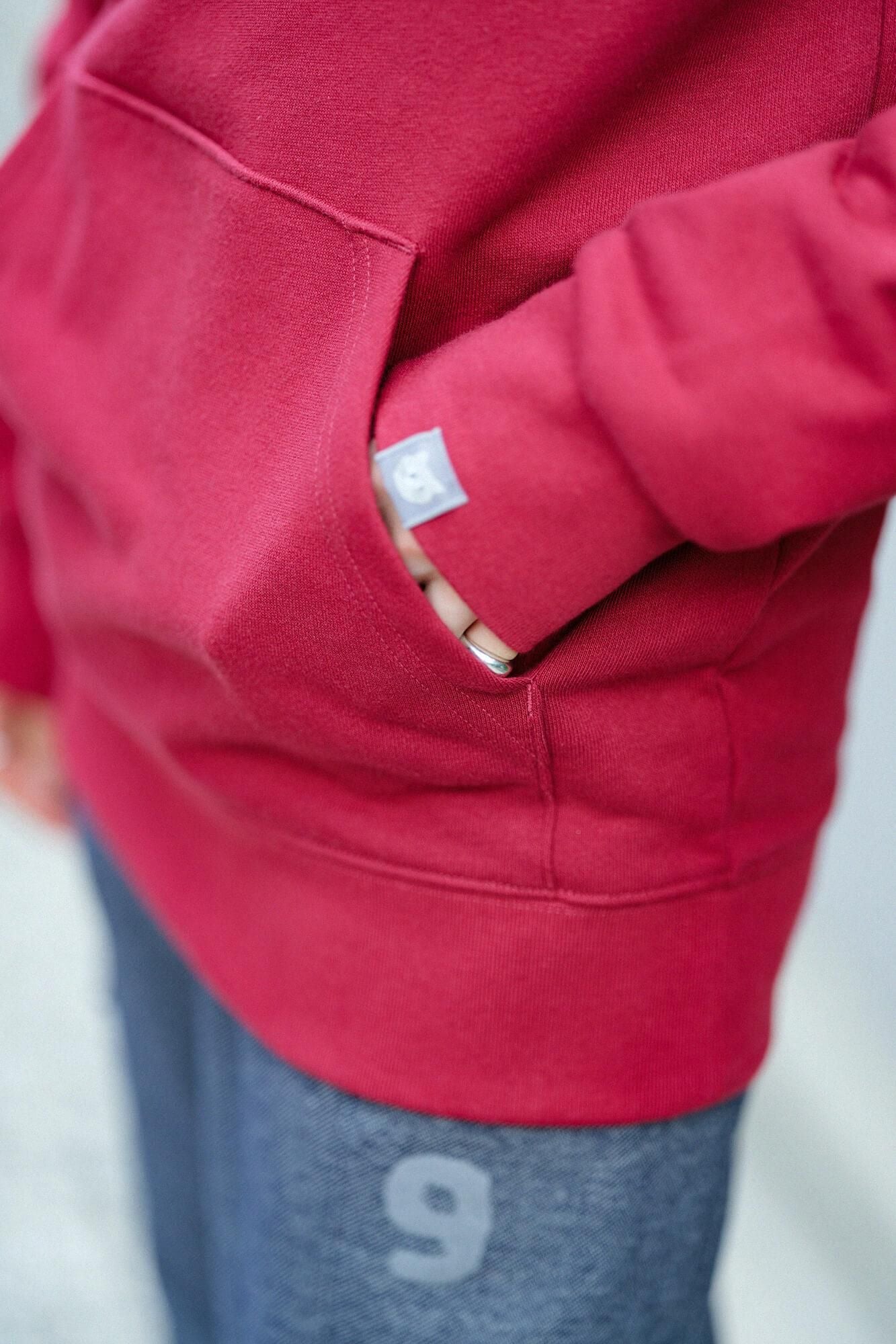 So-Su-U Deportale Sweatshirt Sweatie [9.7] / Bourgogne