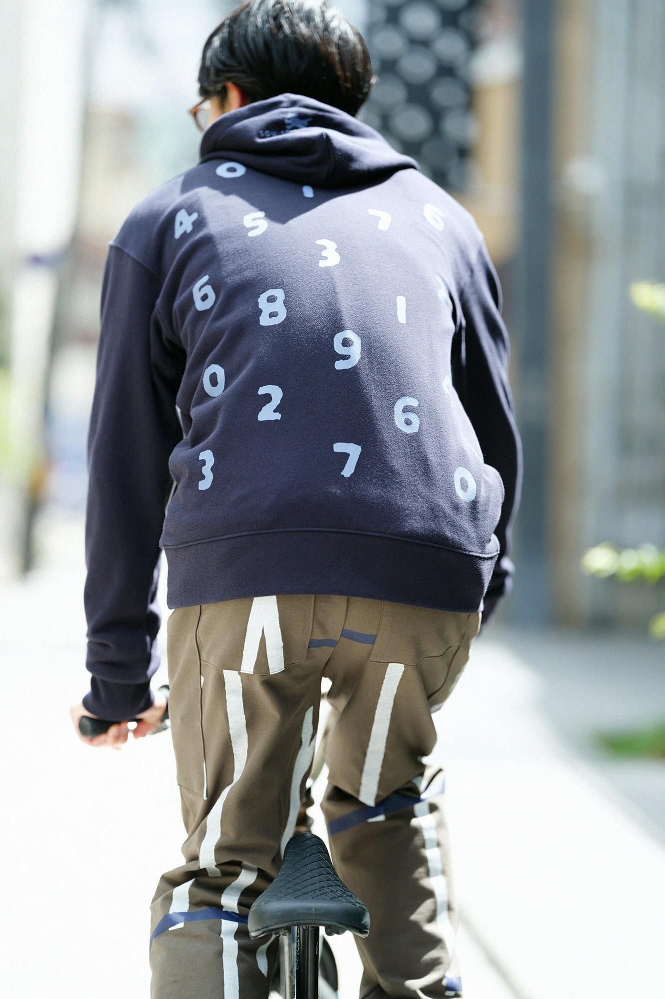 So-Su-U Deportale运动衫连帽衫[9.7]/黑海军