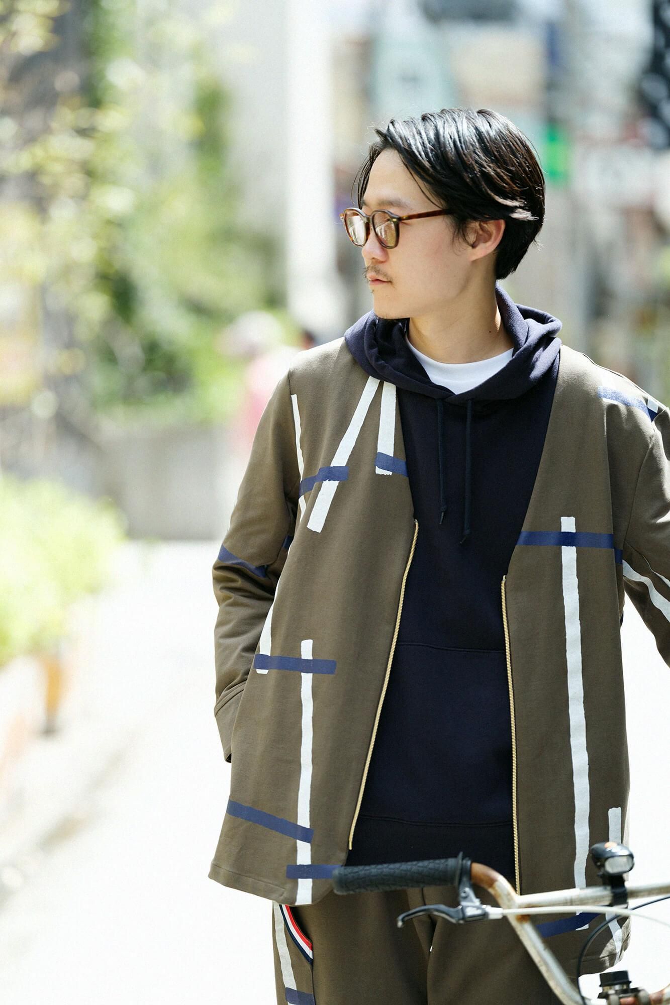 So-Su-U Deportale运动衫连帽衫[9.7]/黑海军