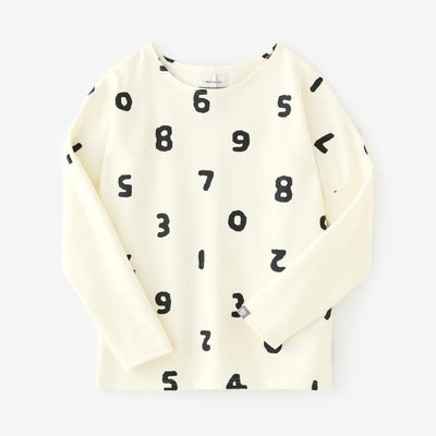 【net限定】ダンボールニット 型ぬき長袖Tシャツ／SO-SU-U上下（しょうか） 生白（きじろ）